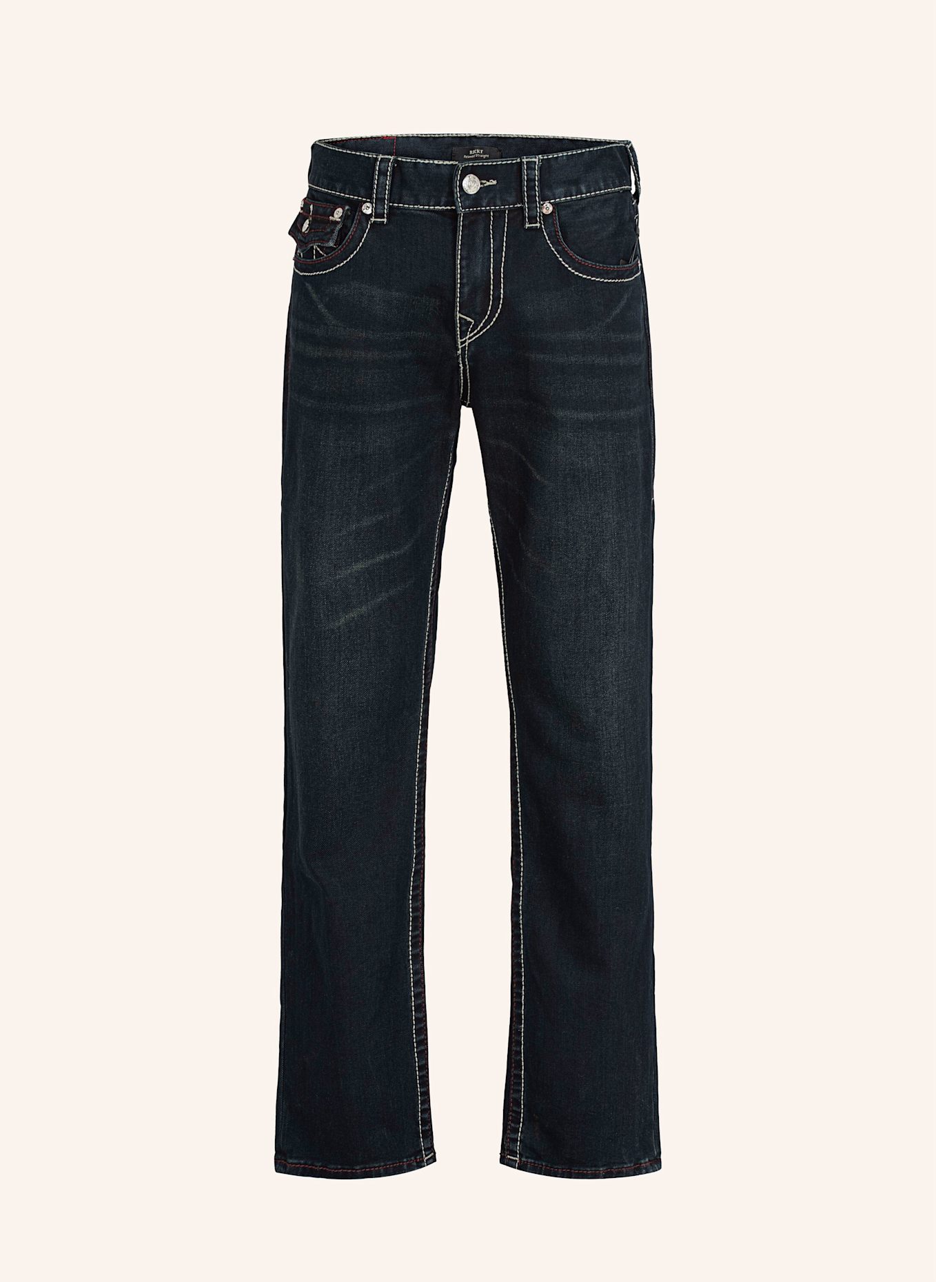 TRUE RELIGION Jeans RICKY Big T: SCHWARZ