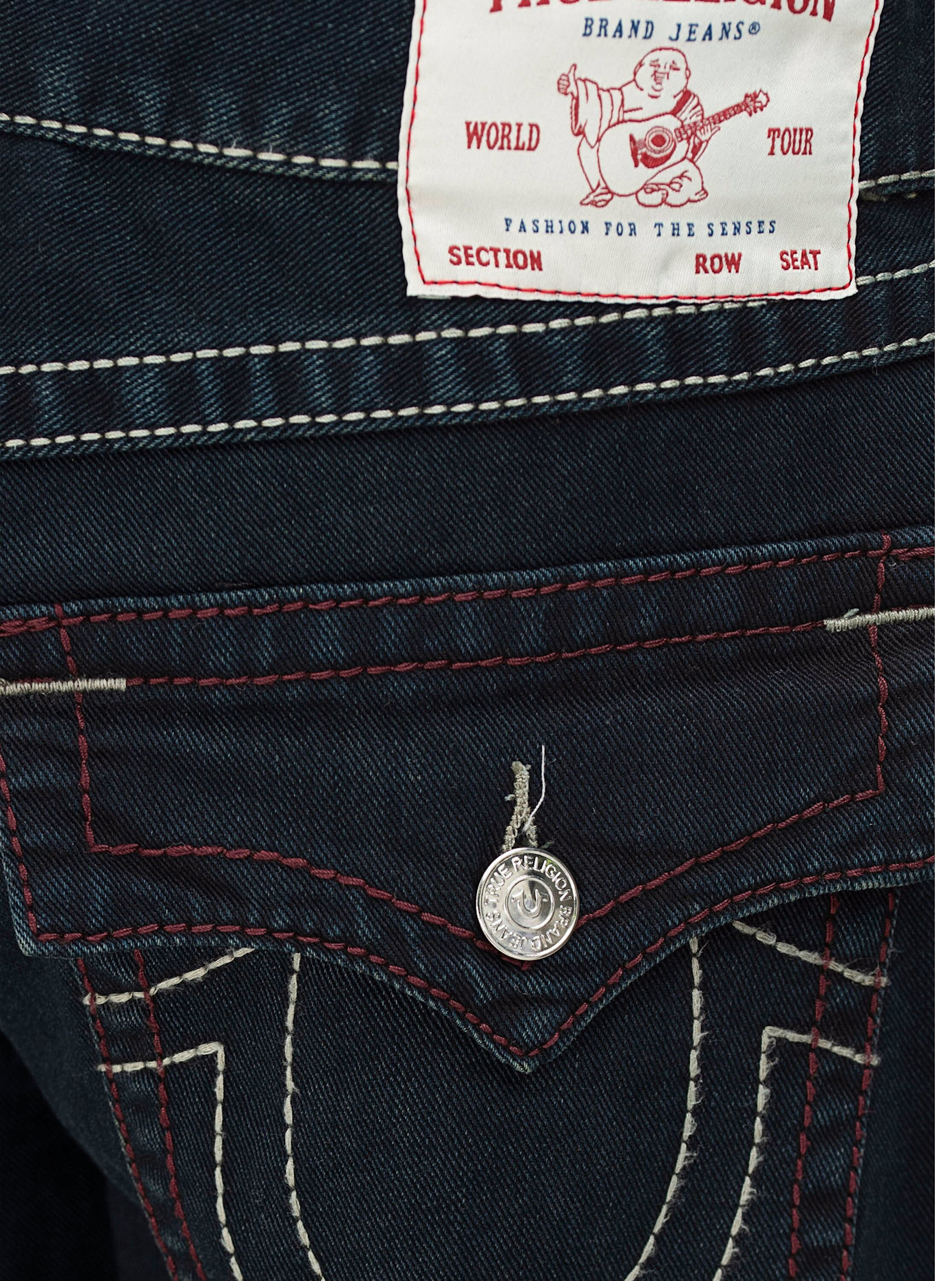 TRUE RELIGION Jeans RICKY Big T: SCHWARZ