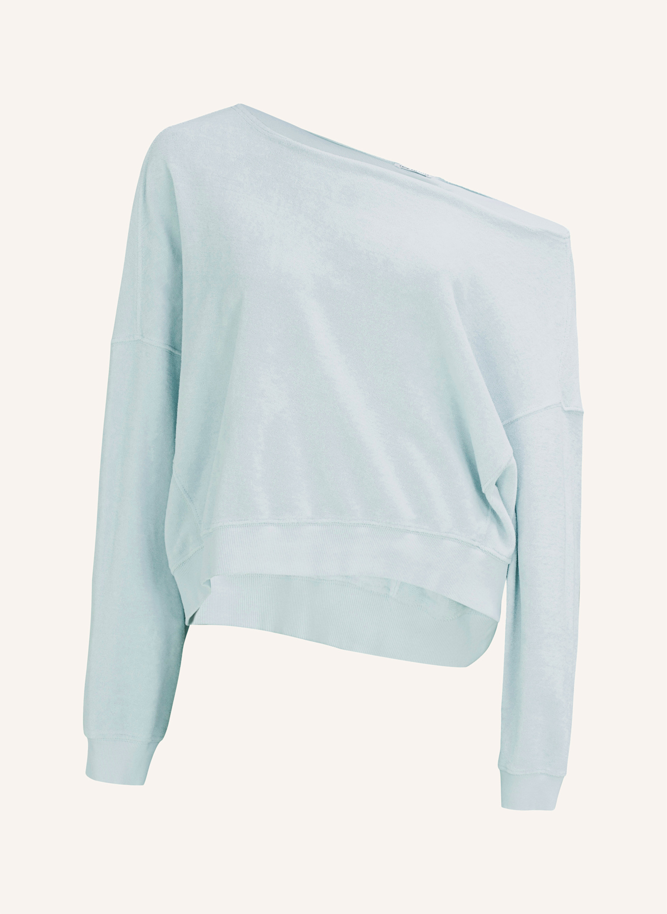 TRUE RELIGION Sweatshirt Frottee: HELLBLAU
