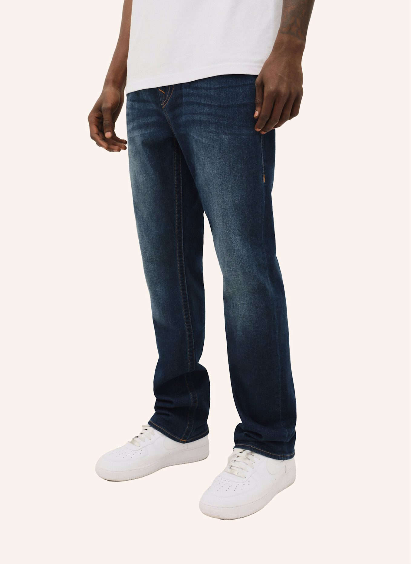 TRUE RELIGION Jeans RICKY: SCHWARZ