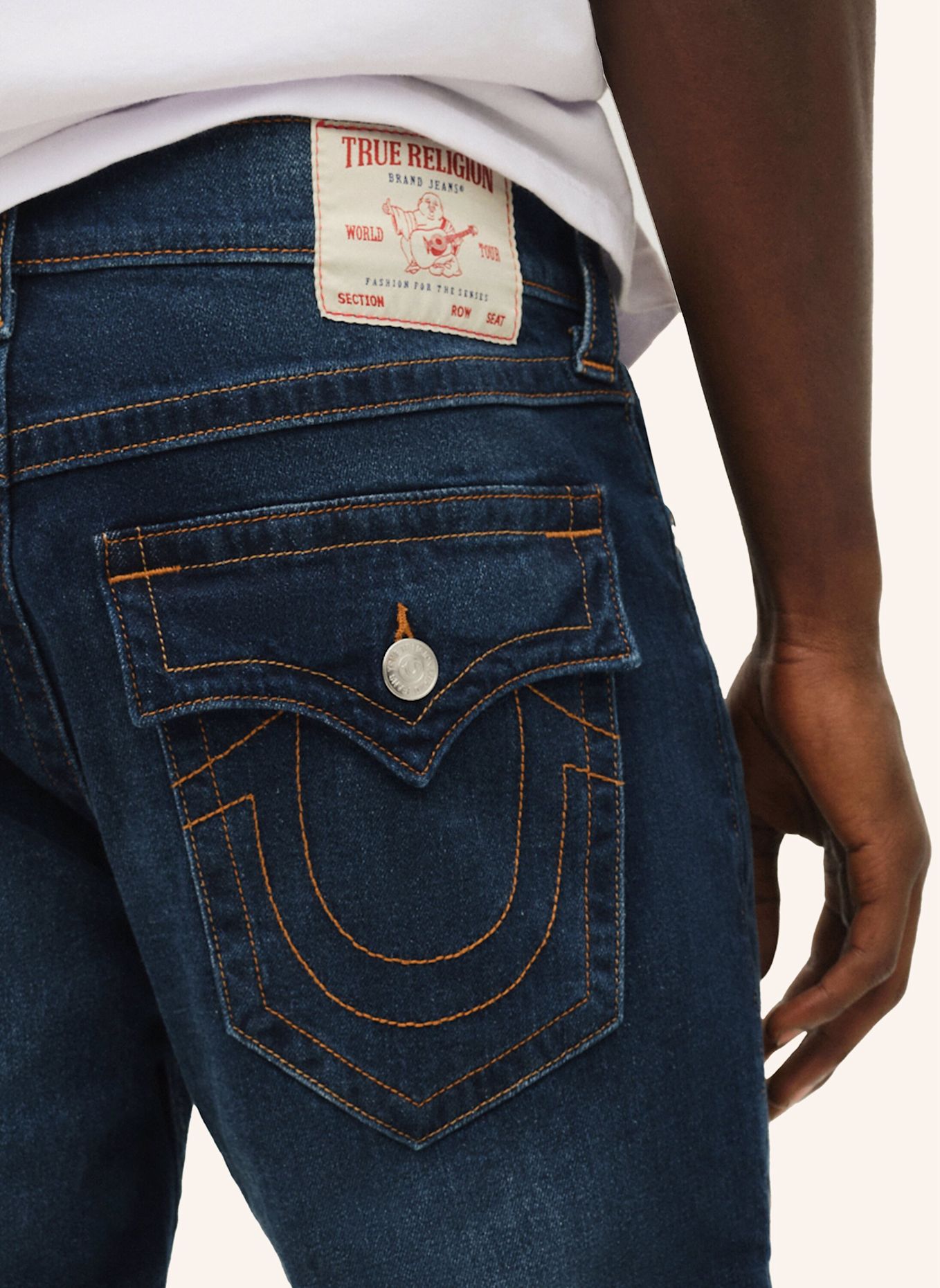 TRUE RELIGION Jeans RICKY: SCHWARZ
