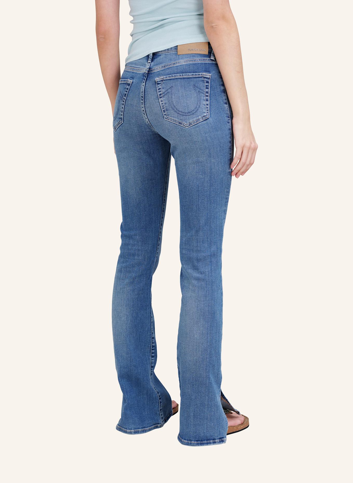 TRUE RELIGION Jeans Rebecca: BLAUGRAU/ DUNKELBLAU