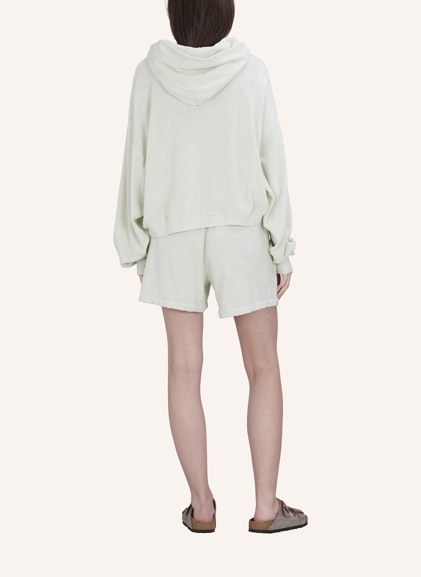 TRUE RELIGION Shorts Frottee: HELLGRÜN