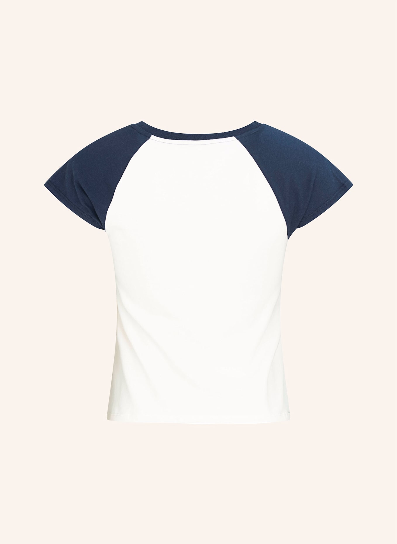 TRUE RELIGION T-Shirt: WEISS/ BLAU