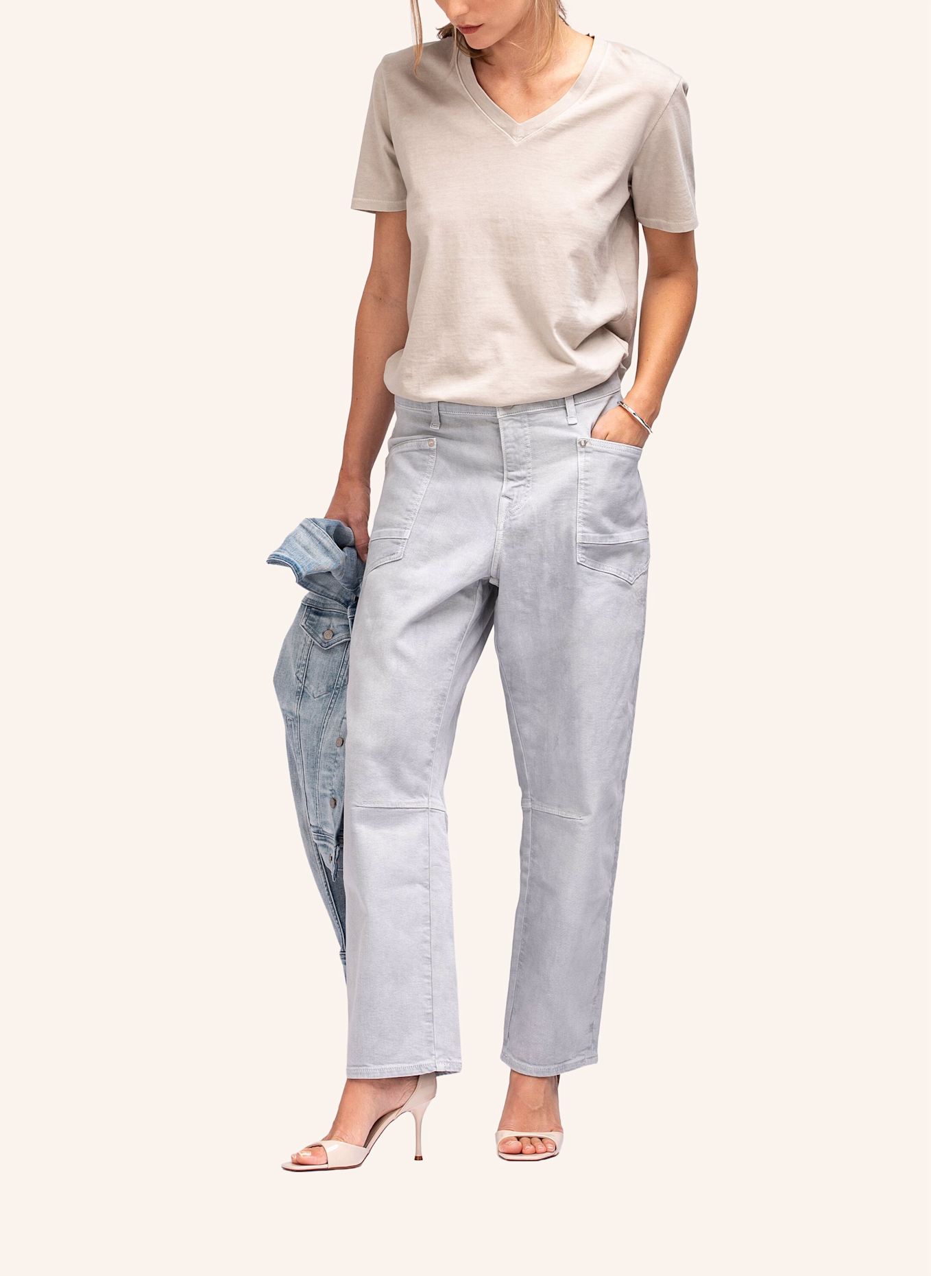 TRUE RELIGION Jeans ARMY PANT FATIGUE: HELLGRÜN