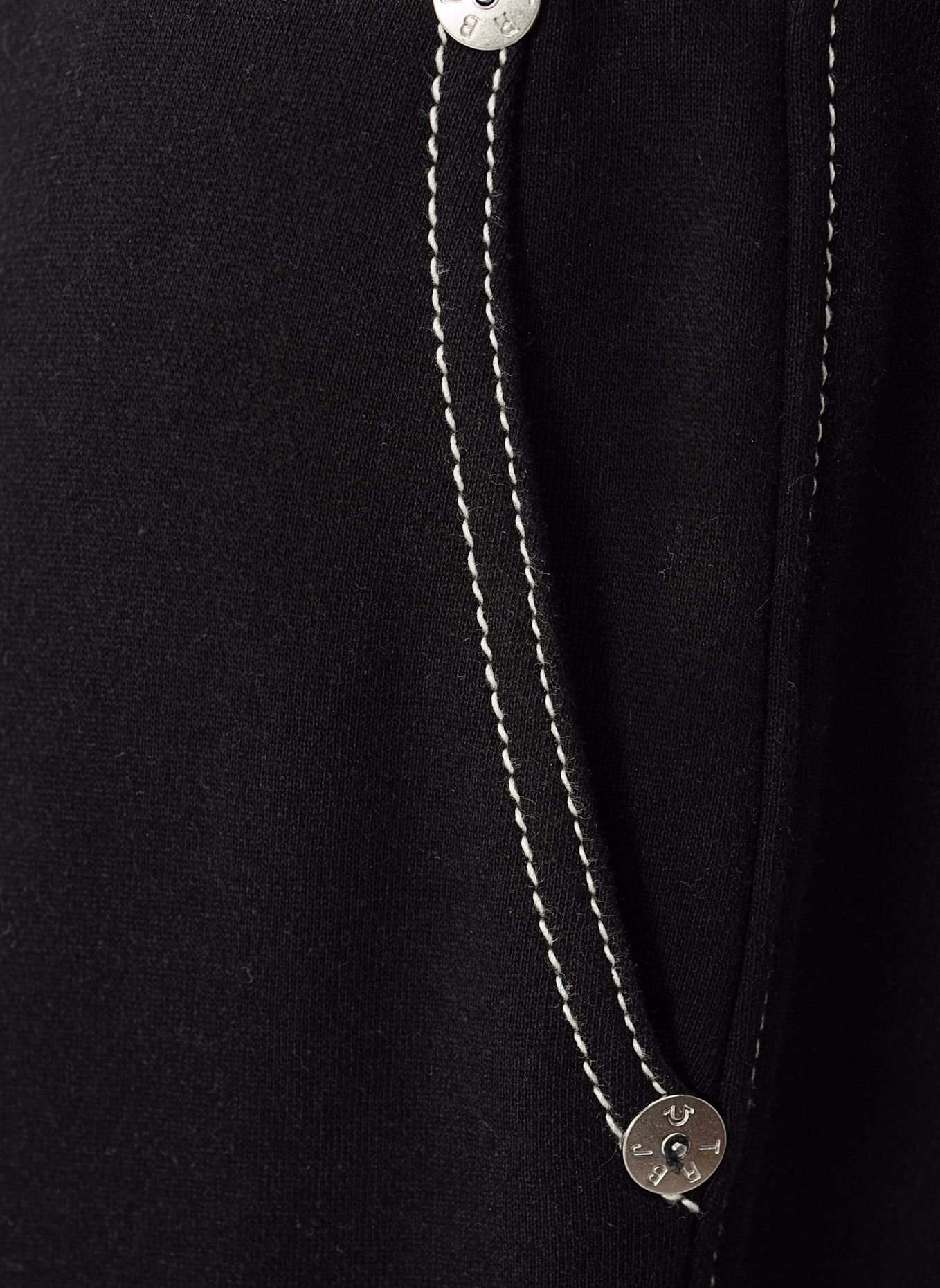 TRUE RELIGION Sweatpant: SCHWARZ