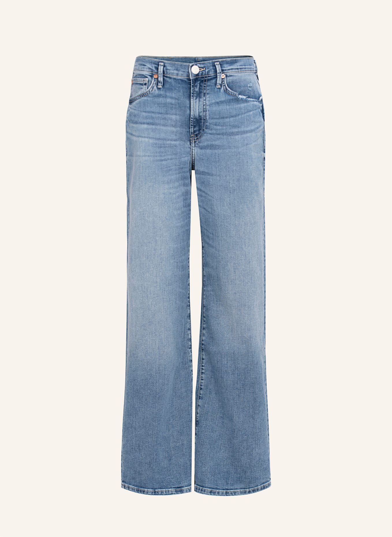 TRUE RELIGION Jeans SHIRLEY BAGGY: HELLBLAU/ HELLGRAU