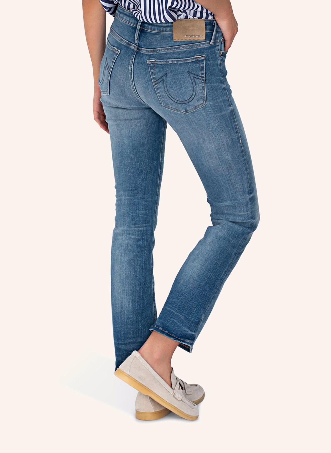 TRUE RELIGION Jeans HALLE Kick Flare: BLAUGRAU/ DUNKELBLAU