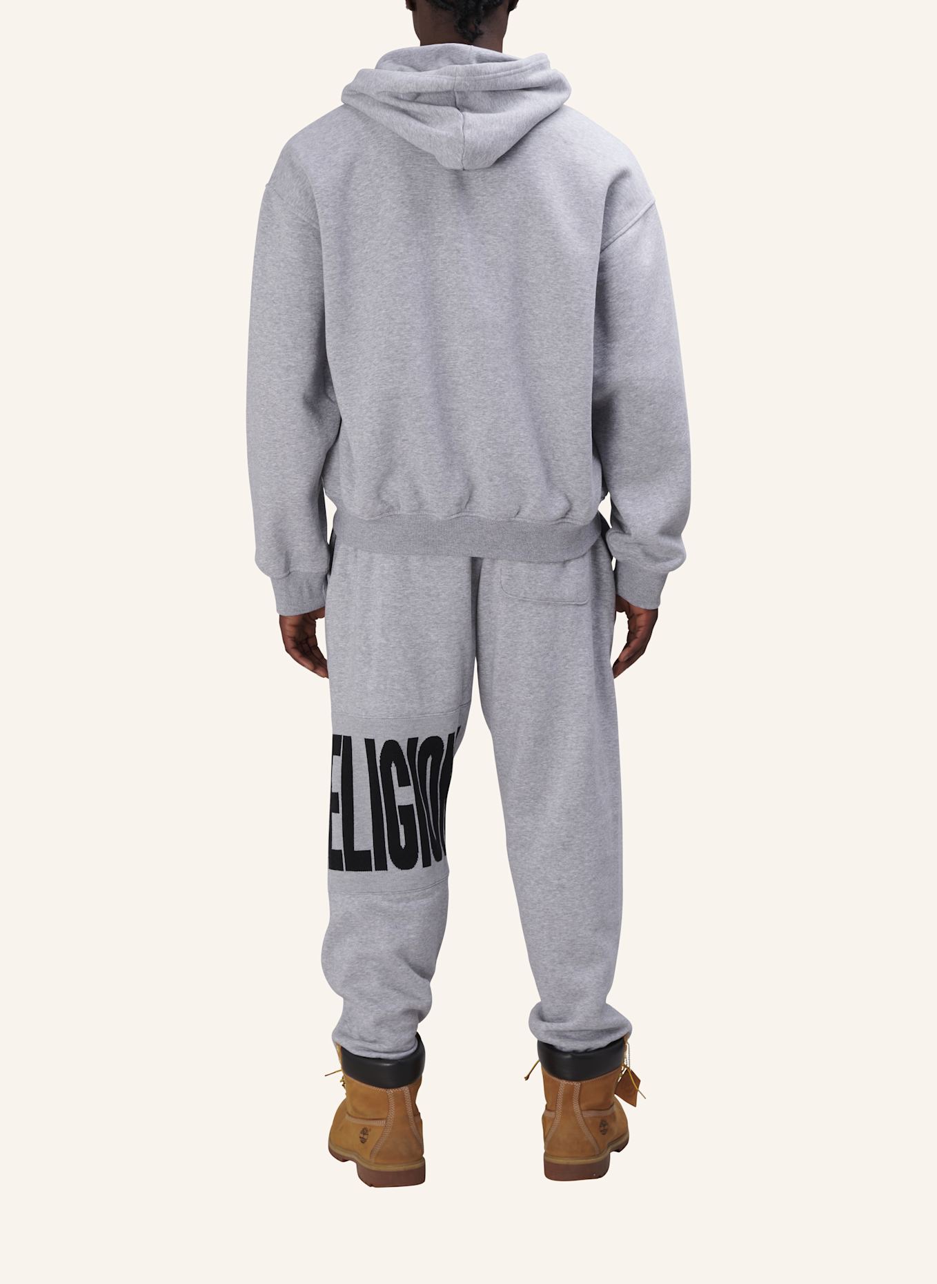 TRUE RELIGION Sweatpant: GRAU