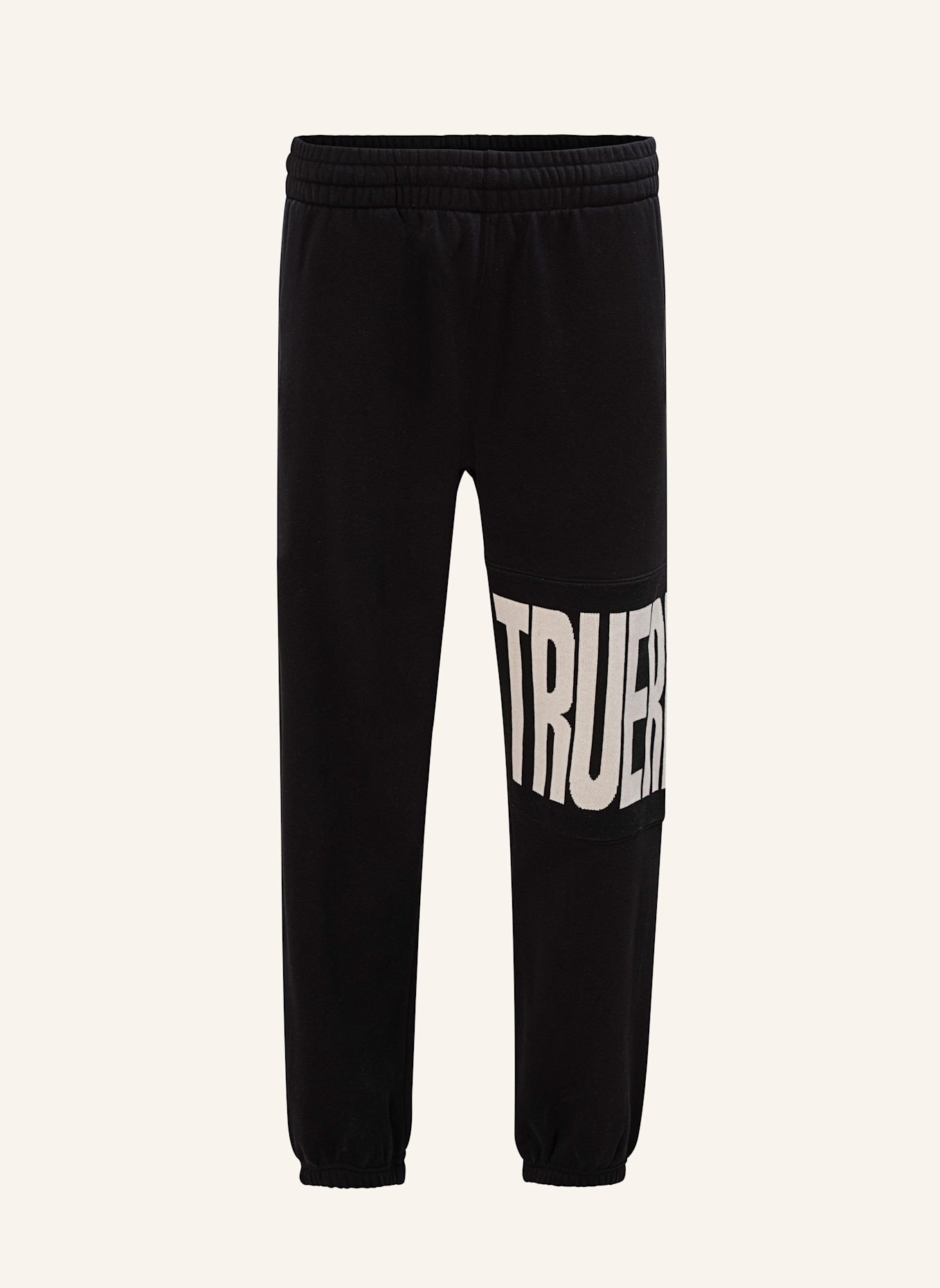 TRUE RELIGION Sweatpant: SCHWARZ