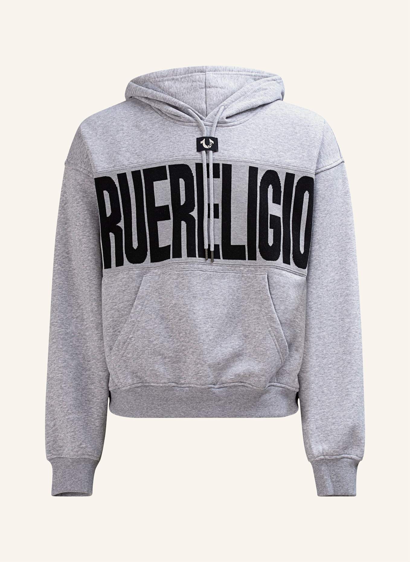 TRUE RELIGION Hoodie: GRAU