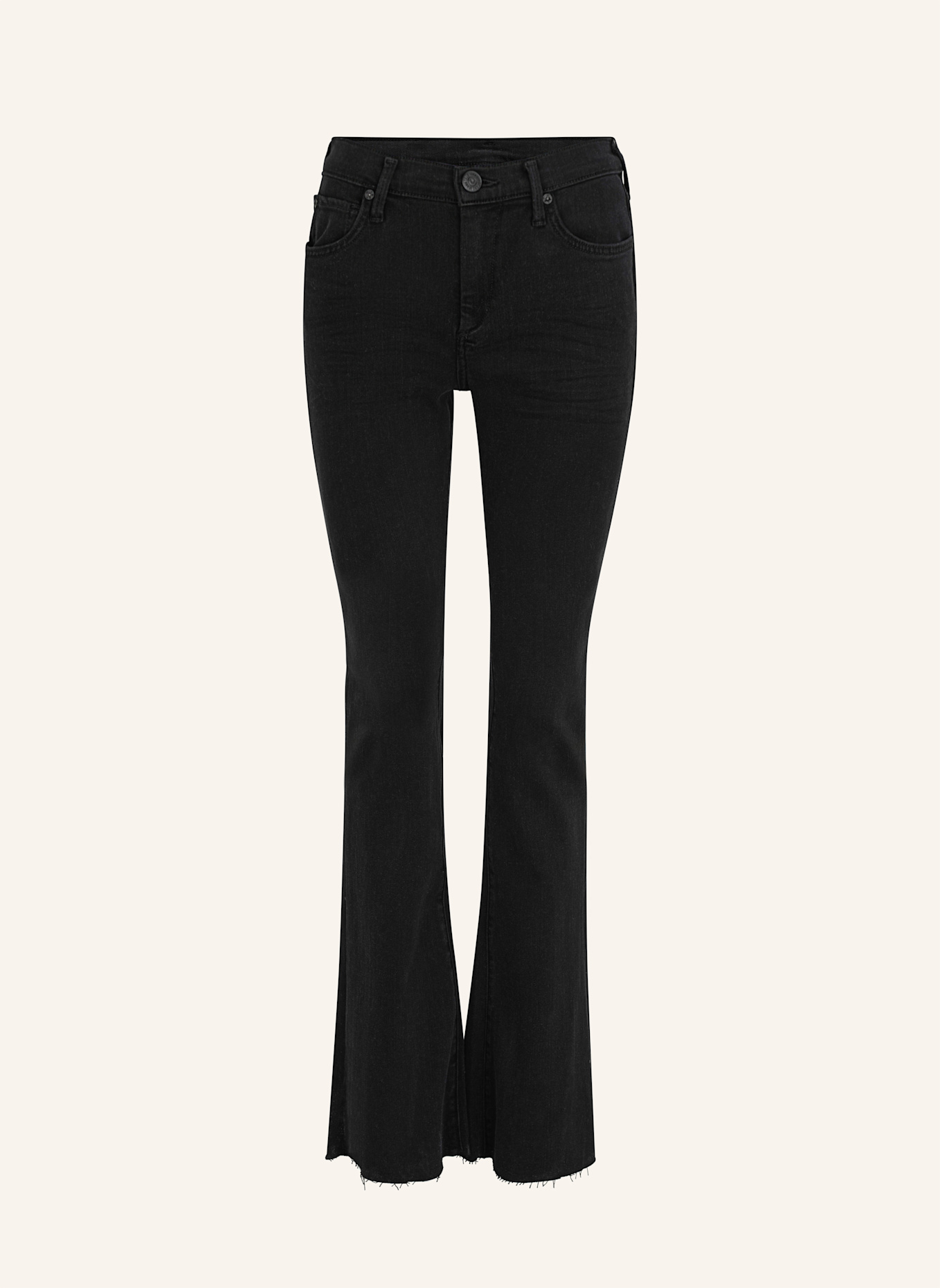 TRUE RELIGION Bootcut Jeans BECCA: SCHWARZ