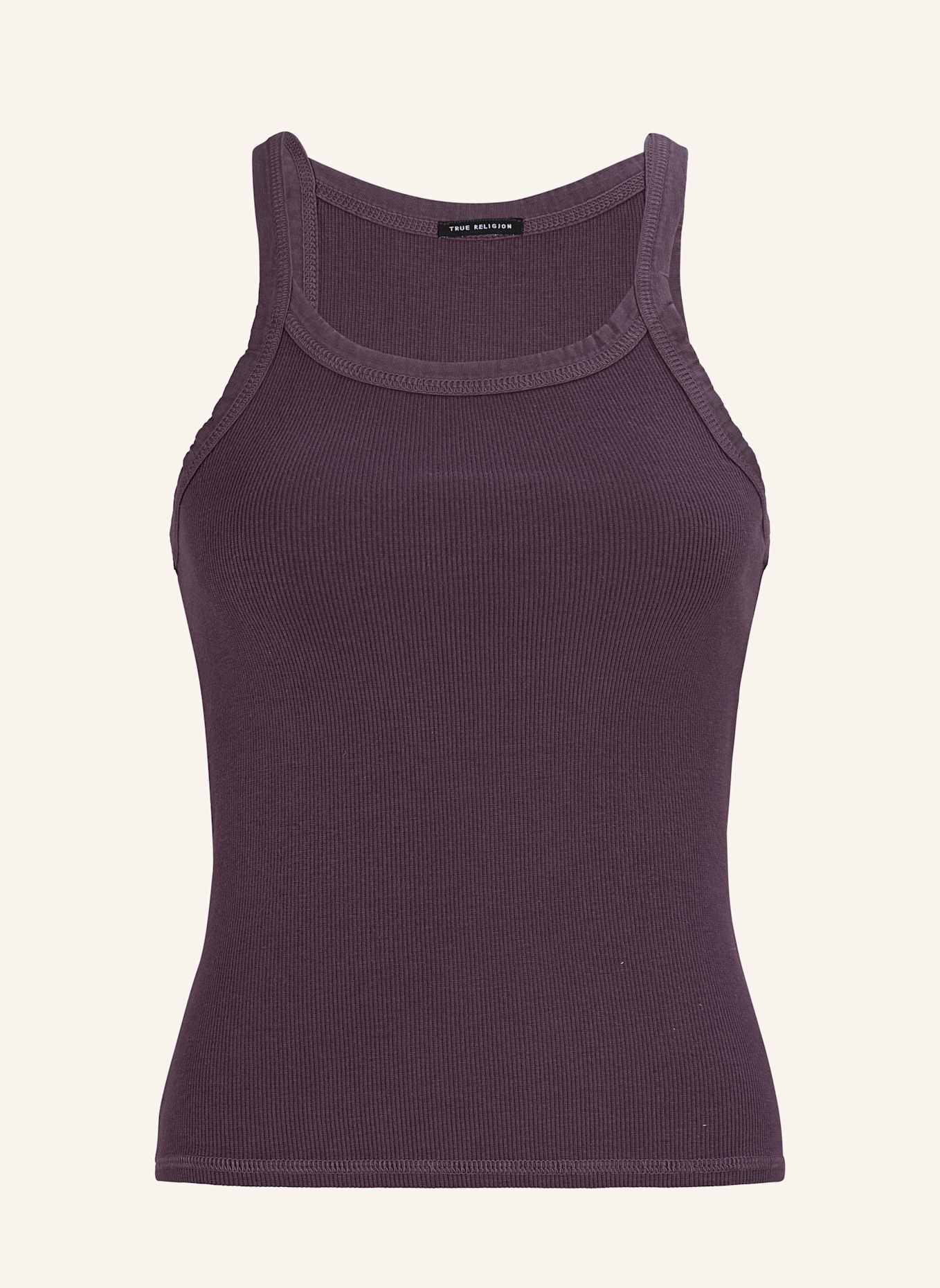 TRUE RELIGION Top: DUNKELLILA