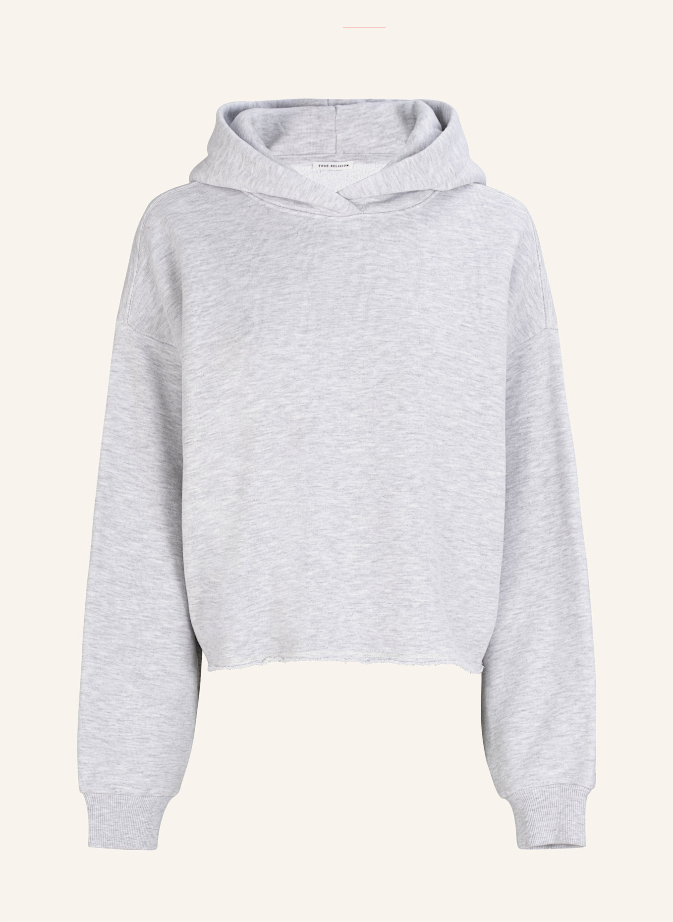 TRUE RELIGION Hoodie BROOKLYN: GRAU
