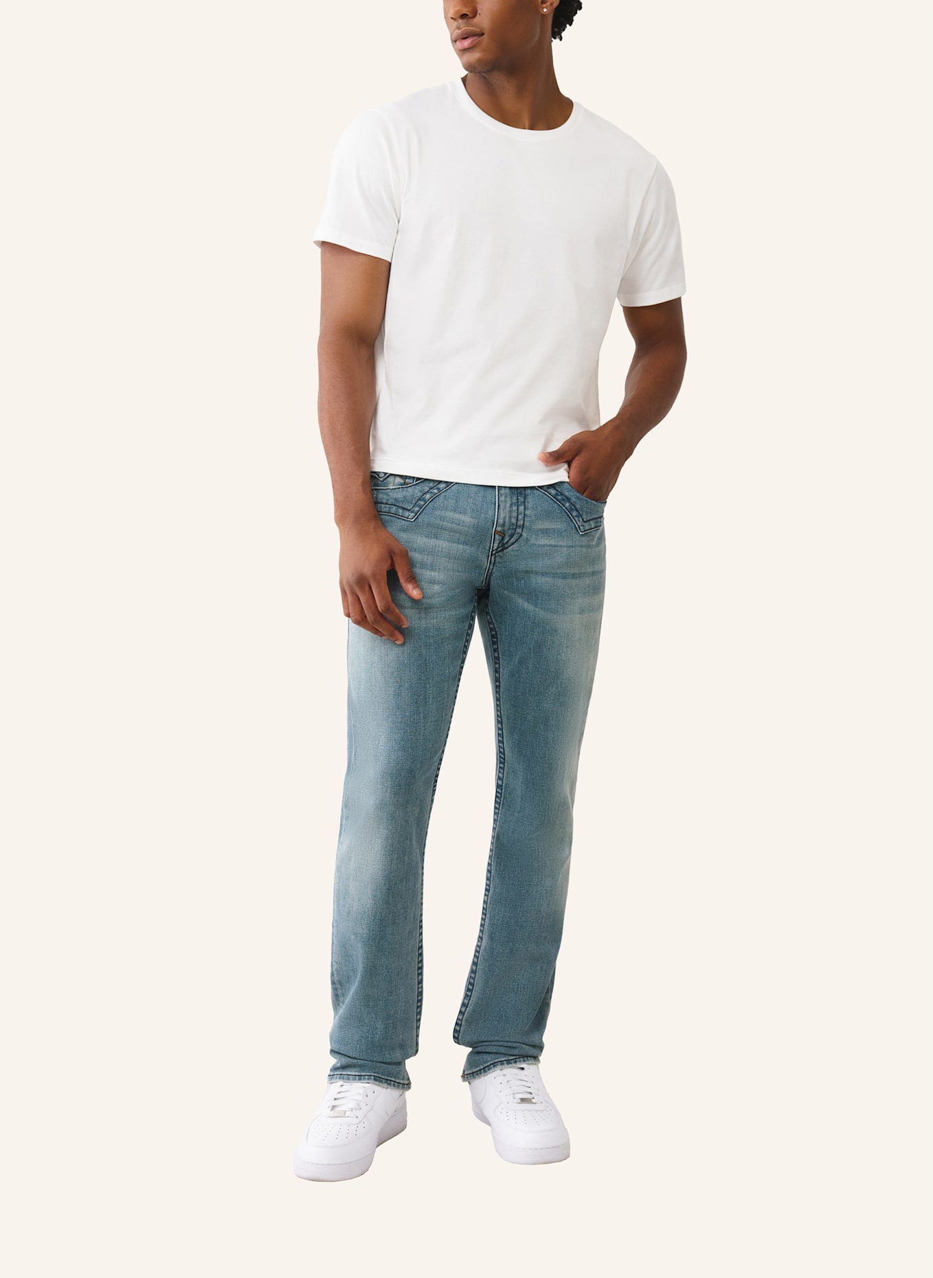 TRUE RELIGION Jeans Ricky: BLAU