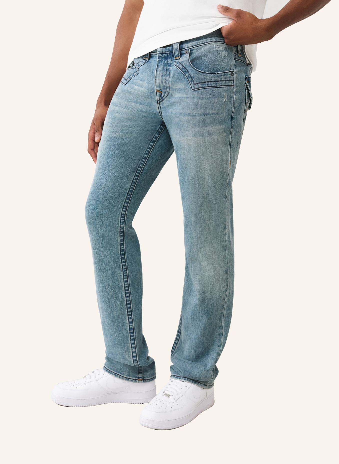 TRUE RELIGION Jeans Ricky: BLAU