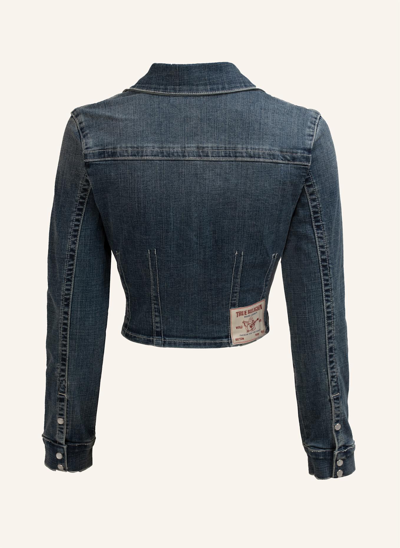 TRUE RELIGION Jeanshemd SNATCHED: BLAU