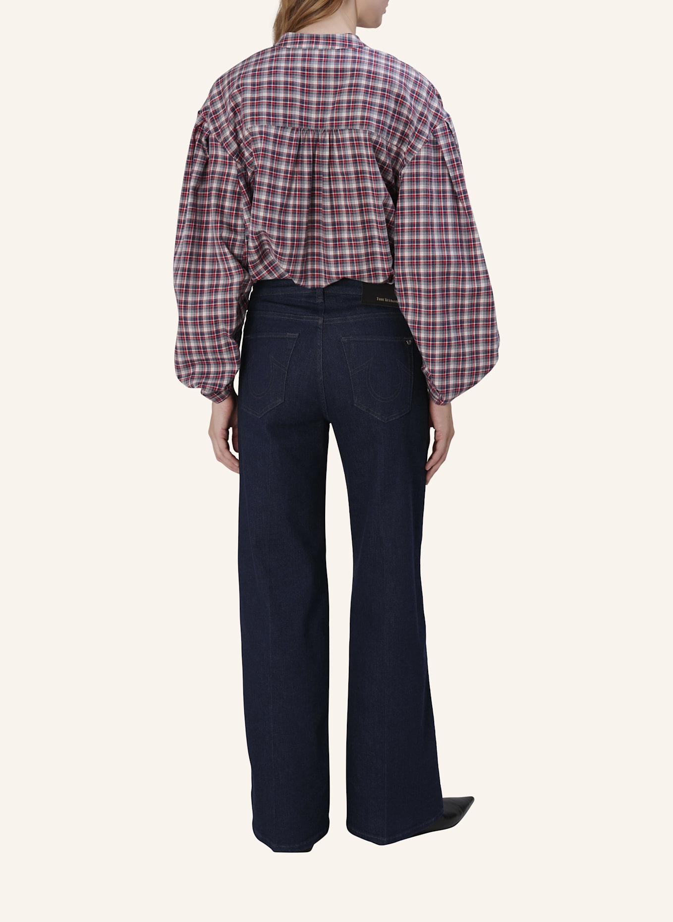 TRUE RELIGION Jeans LAUREN: BLAUGRAU/ DUNKELBLAU