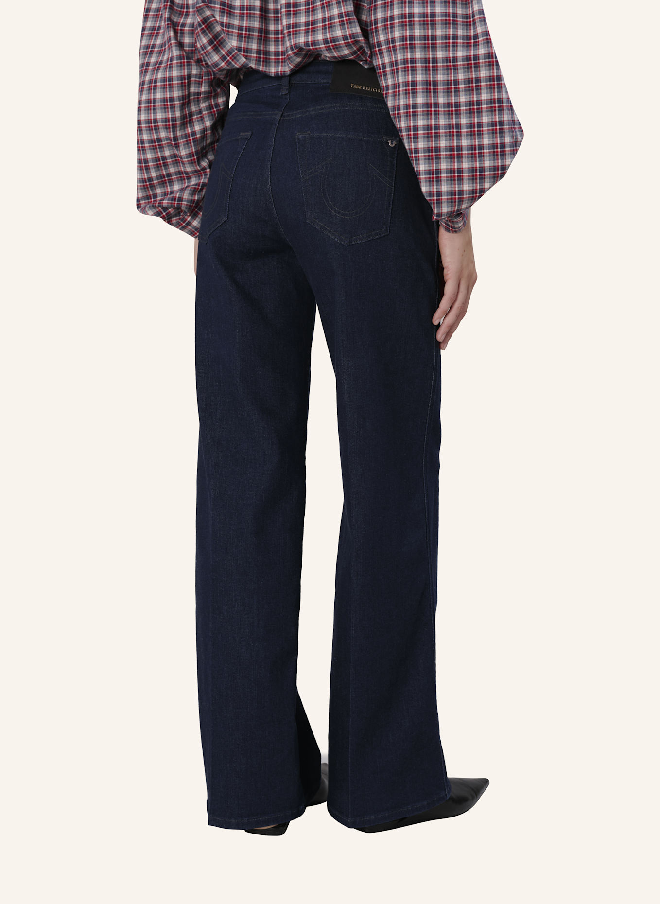 TRUE RELIGION Jeans LAUREN: BLAUGRAU/ DUNKELBLAU