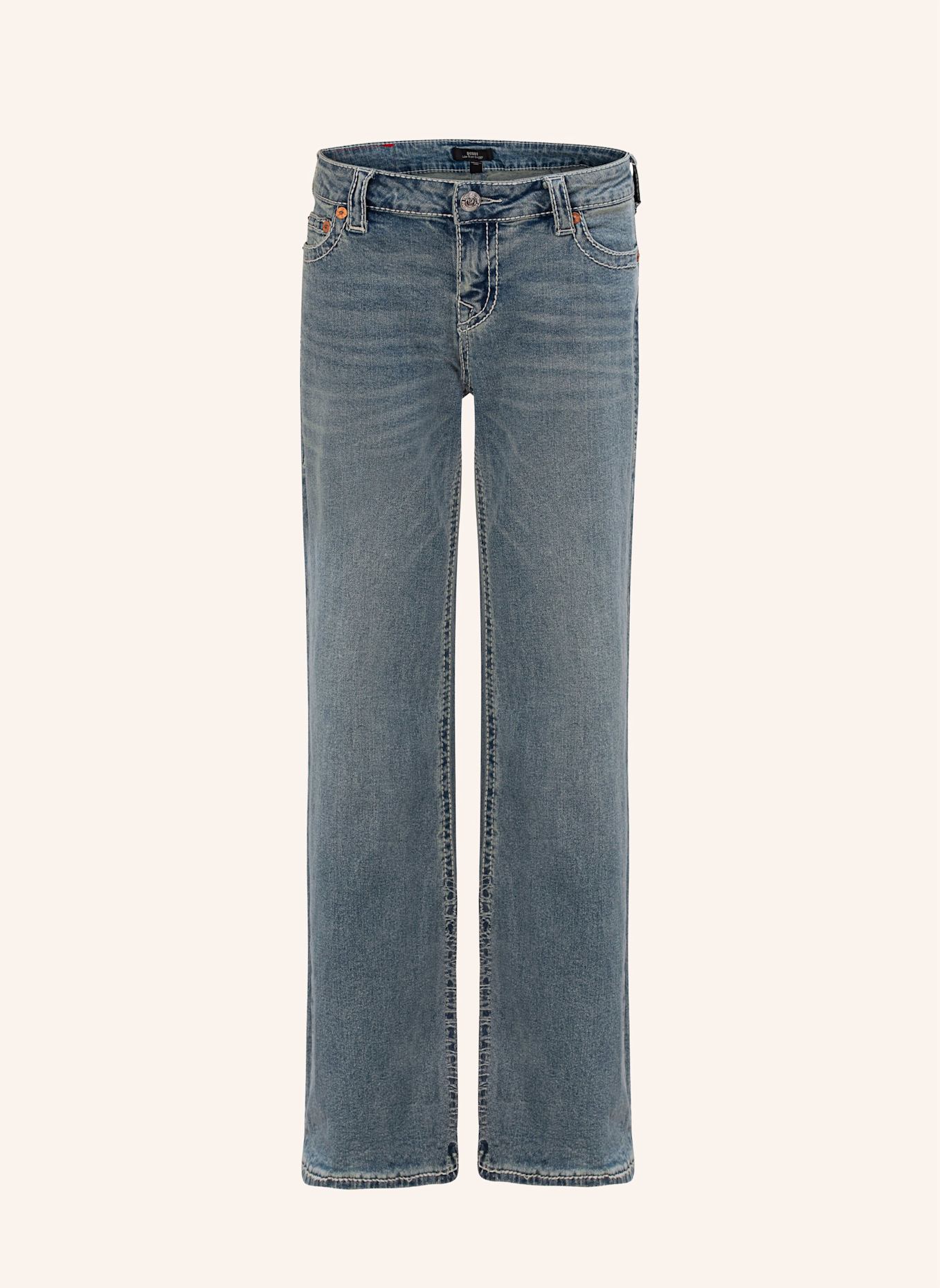 TRUE RELIGION Baggy-Jeans BOBBY: BLAU