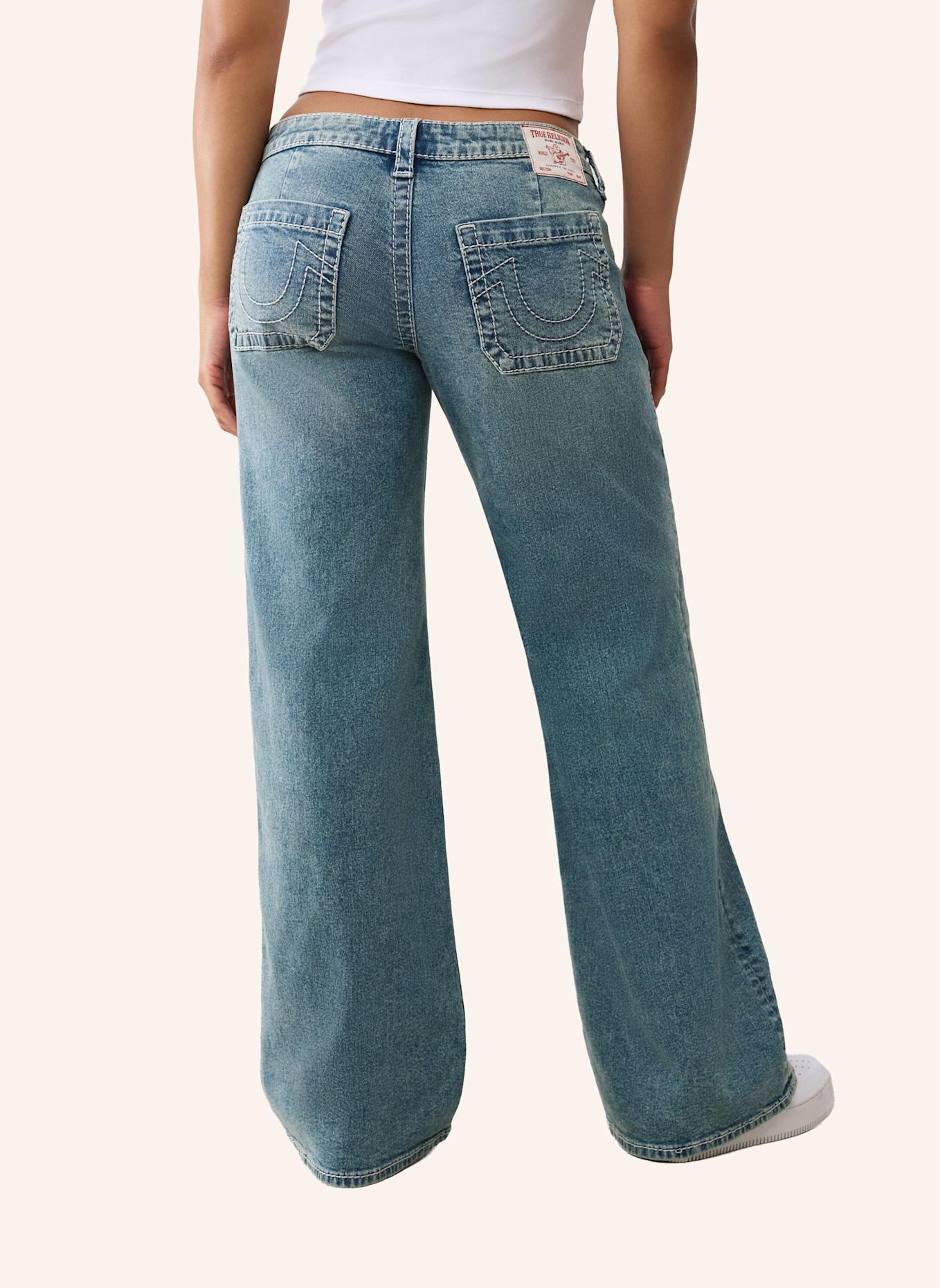 TRUE RELIGION Baggy-Jeans BOBBY: BLAU