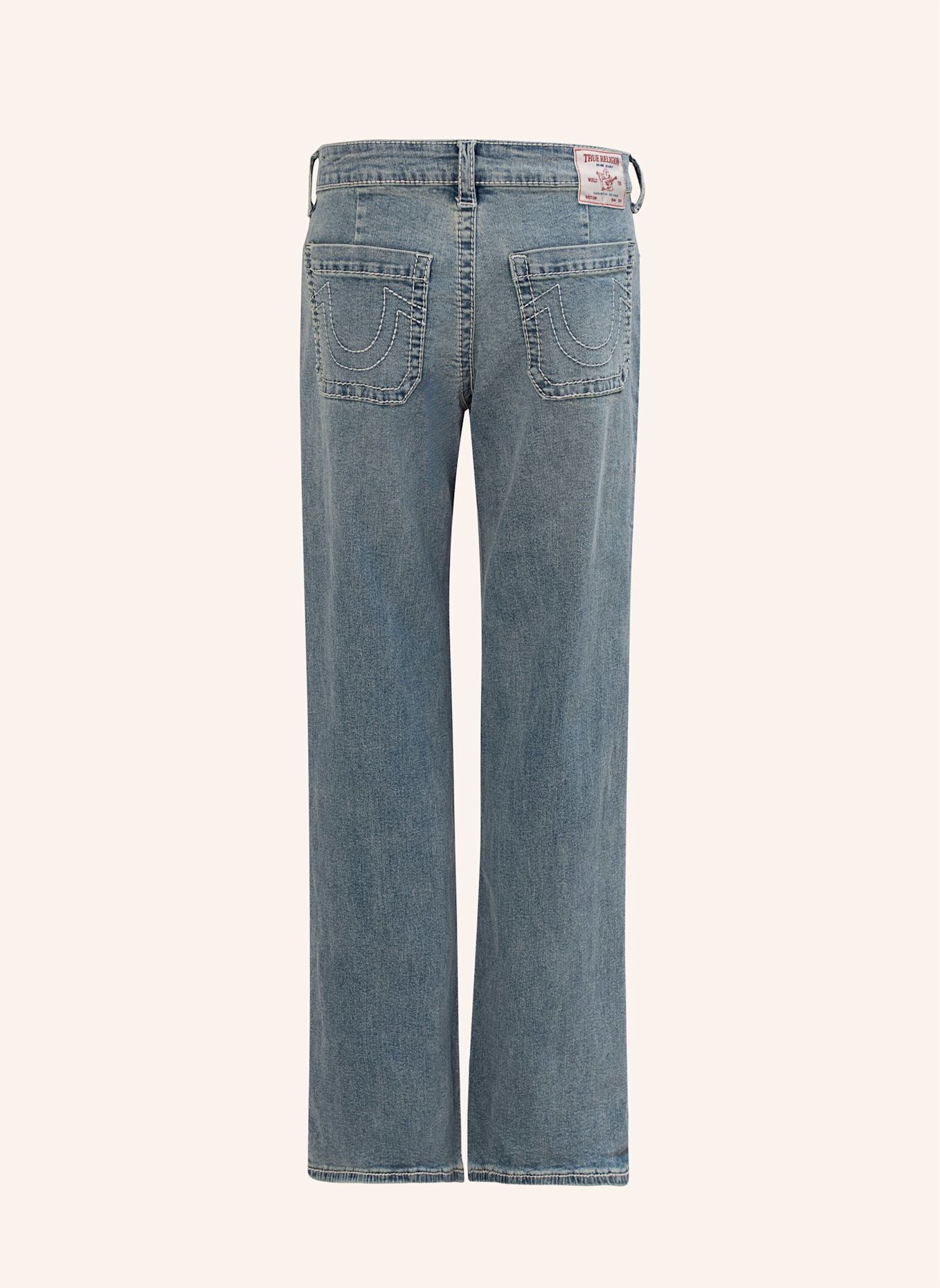 TRUE RELIGION Baggy-Jeans BOBBY: BLAU