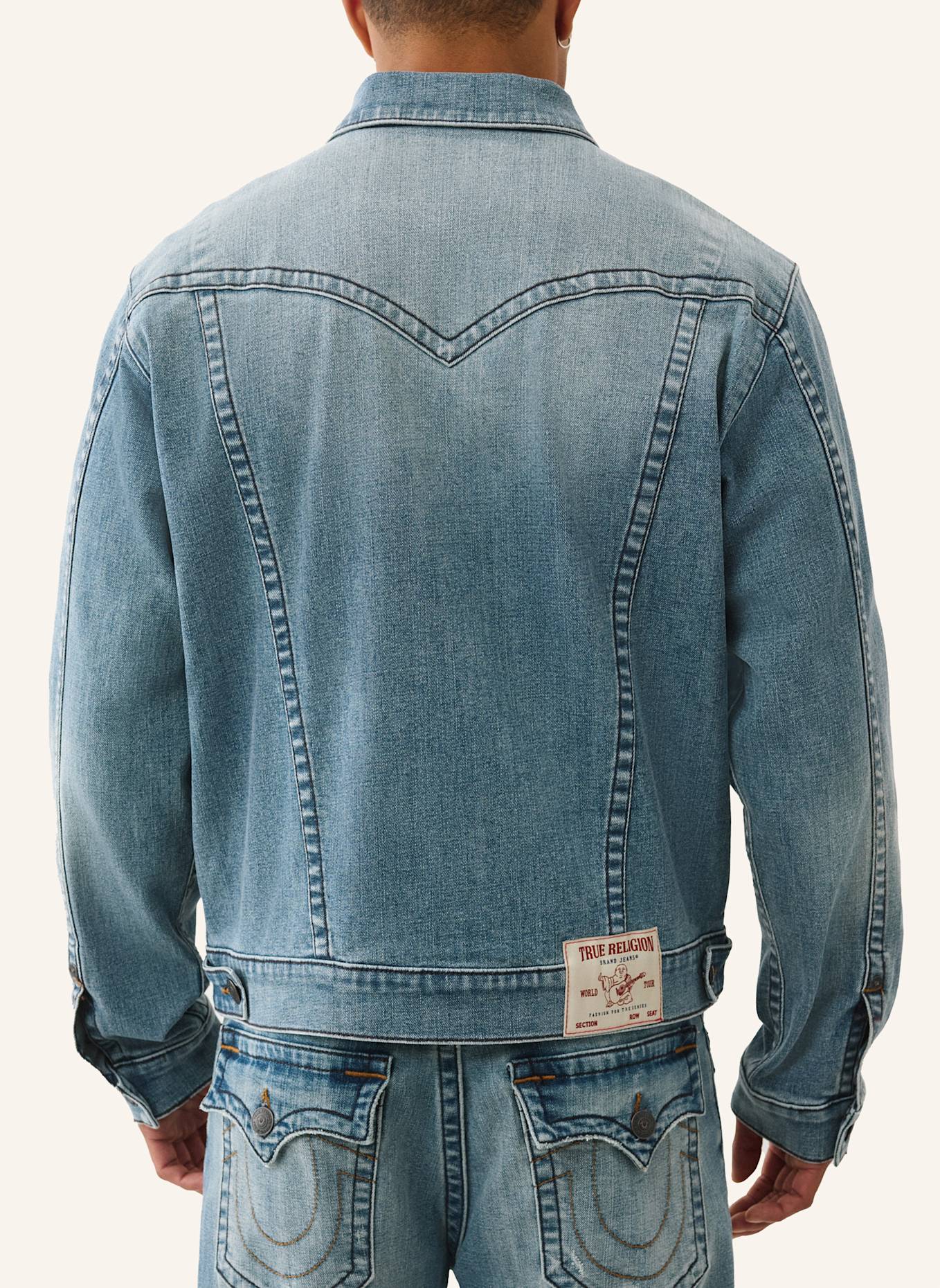TRUE RELIGION Jeansjacke: BLAU