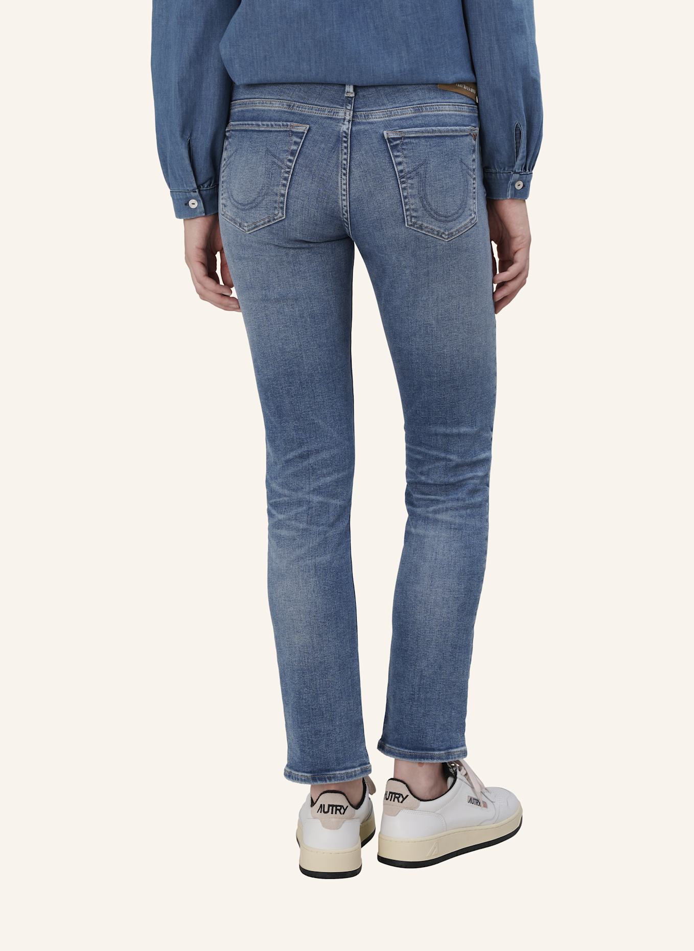 TRUE RELIGION Jeans CORA: BLAUGRAU/ DUNKELBLAU