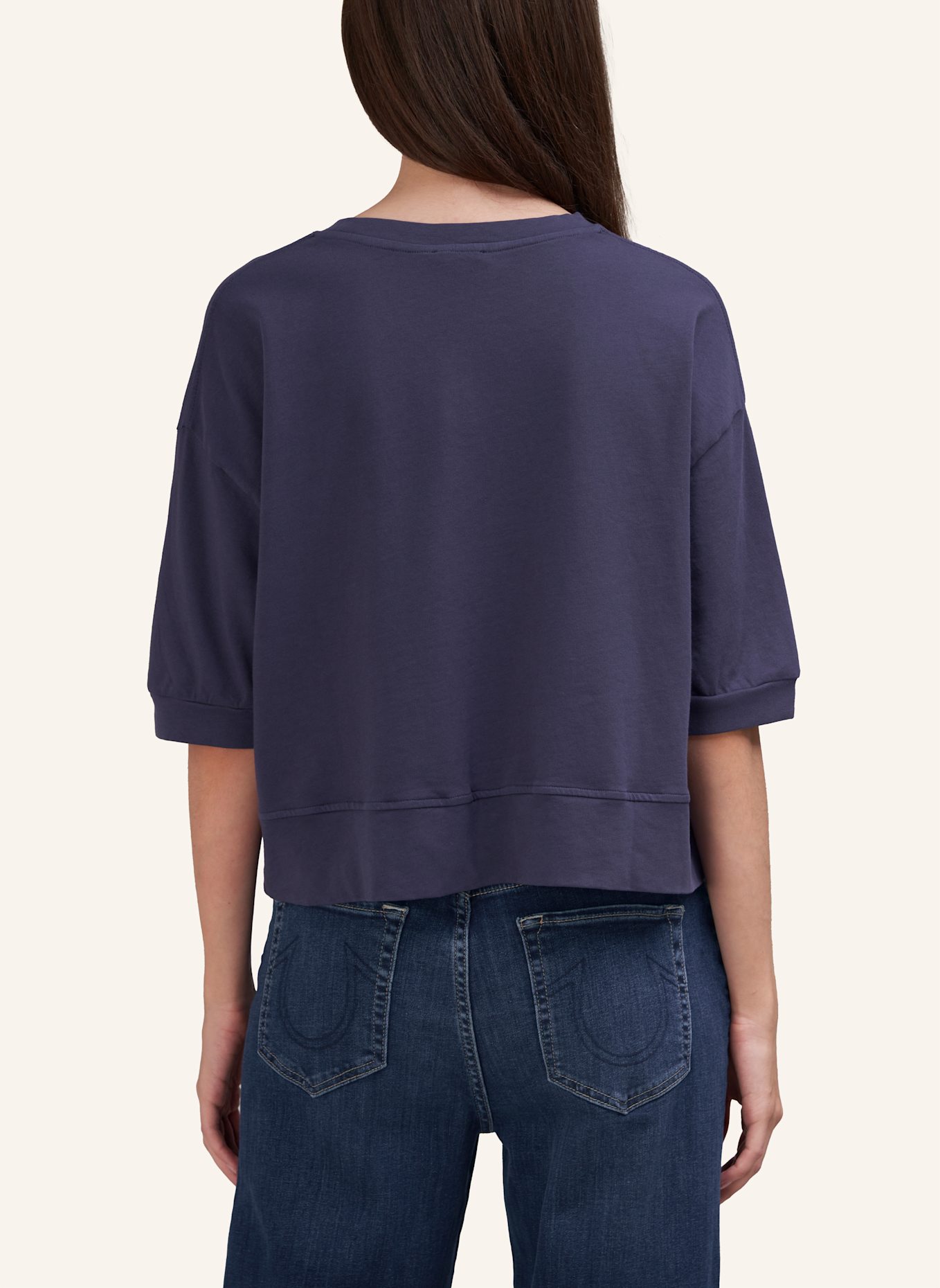 TRUE RELIGION T-Shirt LYLA: DUNKELBLAU