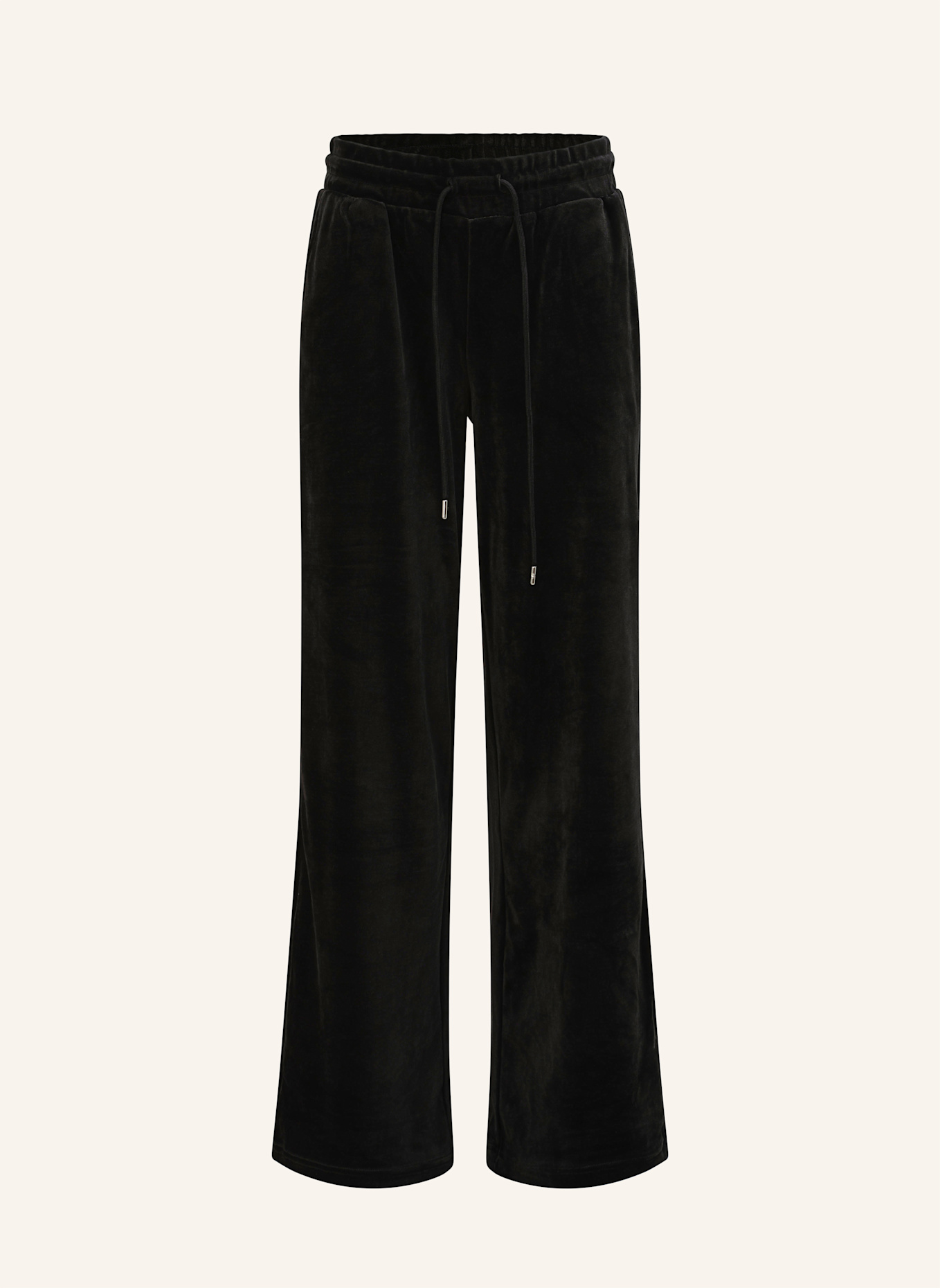 TRUE RELIGION Sweatpant VELOUR CRYSTAL: SCHWARZ