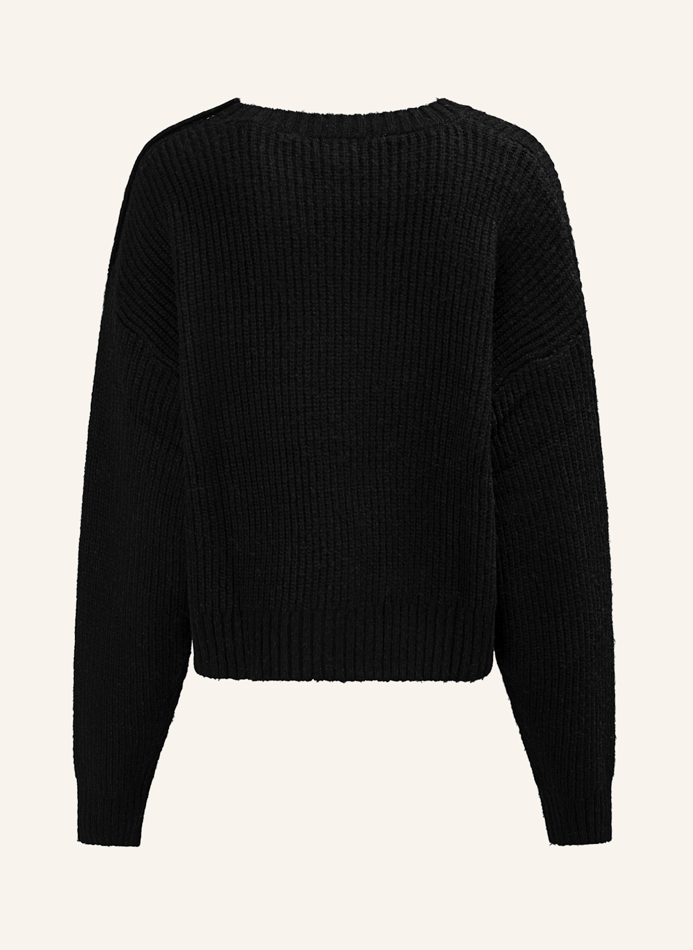 TRUE RELIGION Strickpullover: SCHWARZ