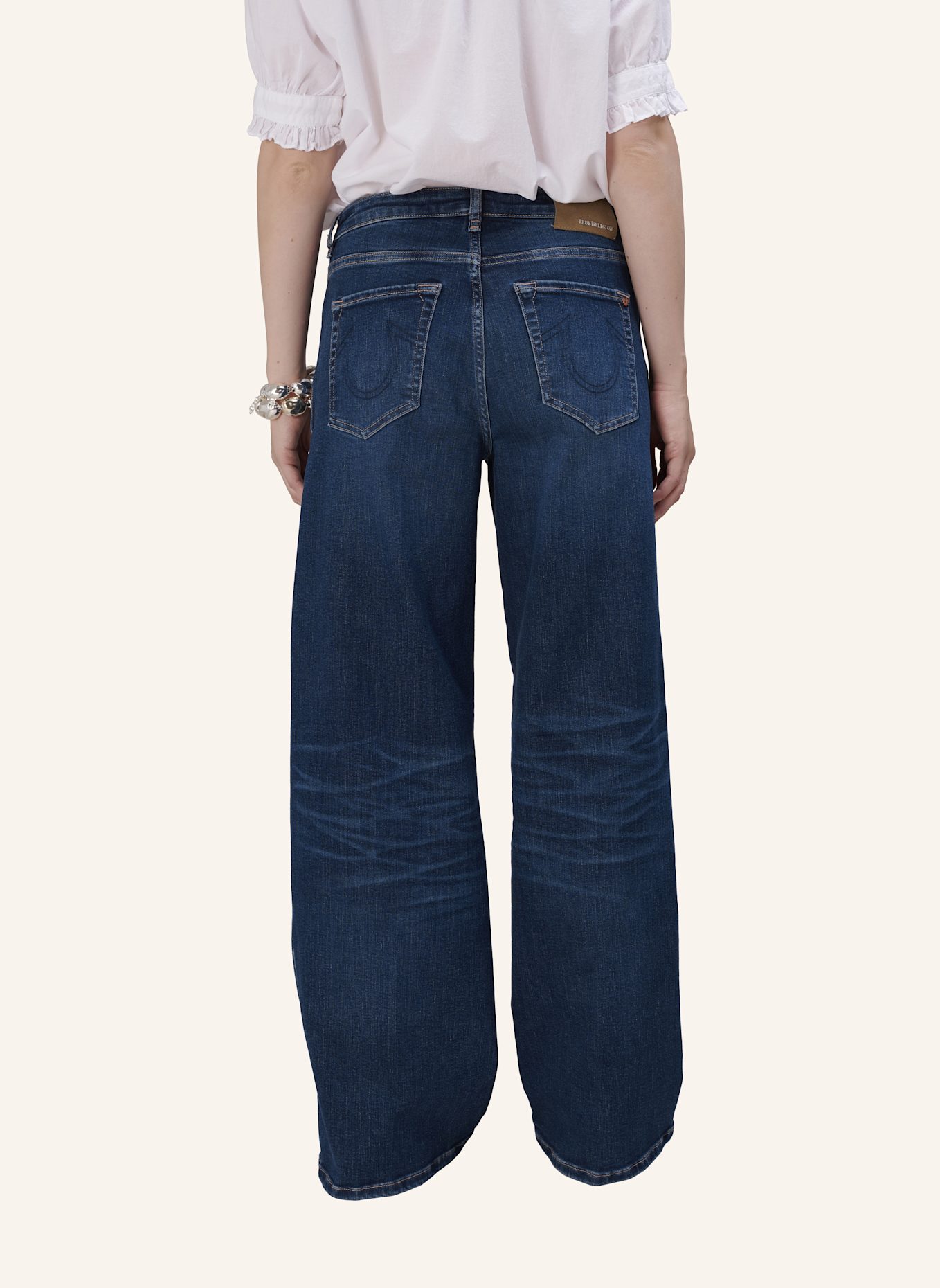 TRUE RELIGION Jeans LAUREN: BLAUGRAU/ DUNKELBLAU