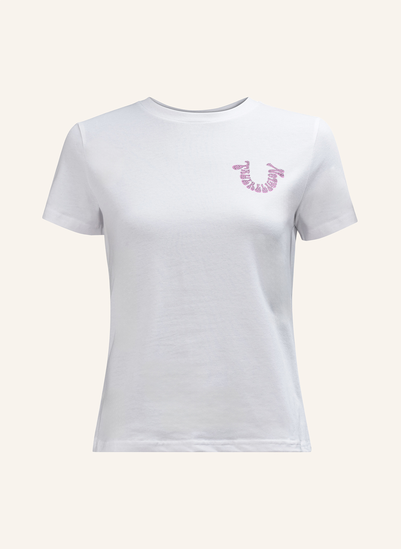 TRUE RELIGION T-Shirt: WEISS