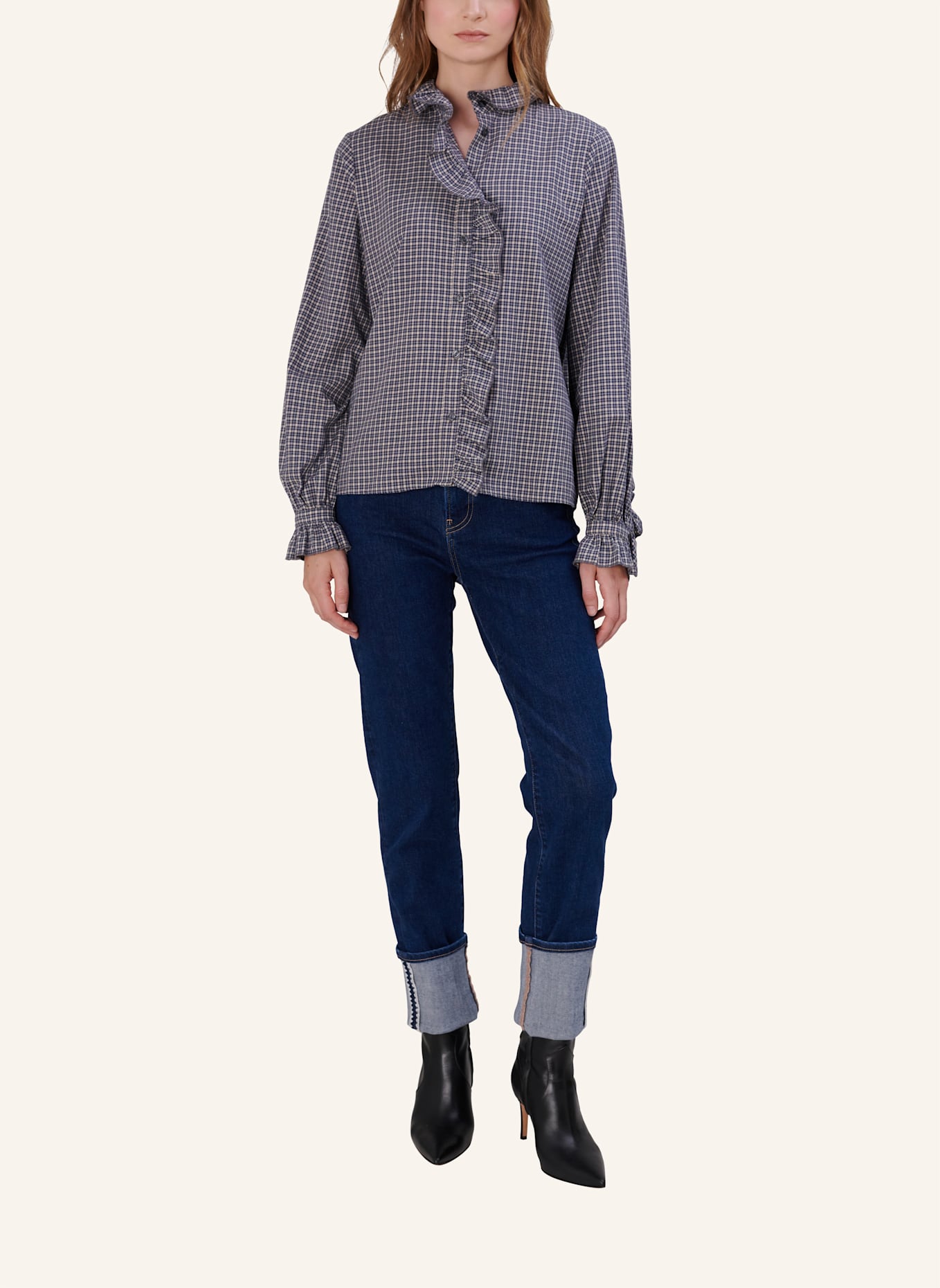 TRUE RELIGION Jeans PIPER: BLAUGRAU/ DUNKELBLAU