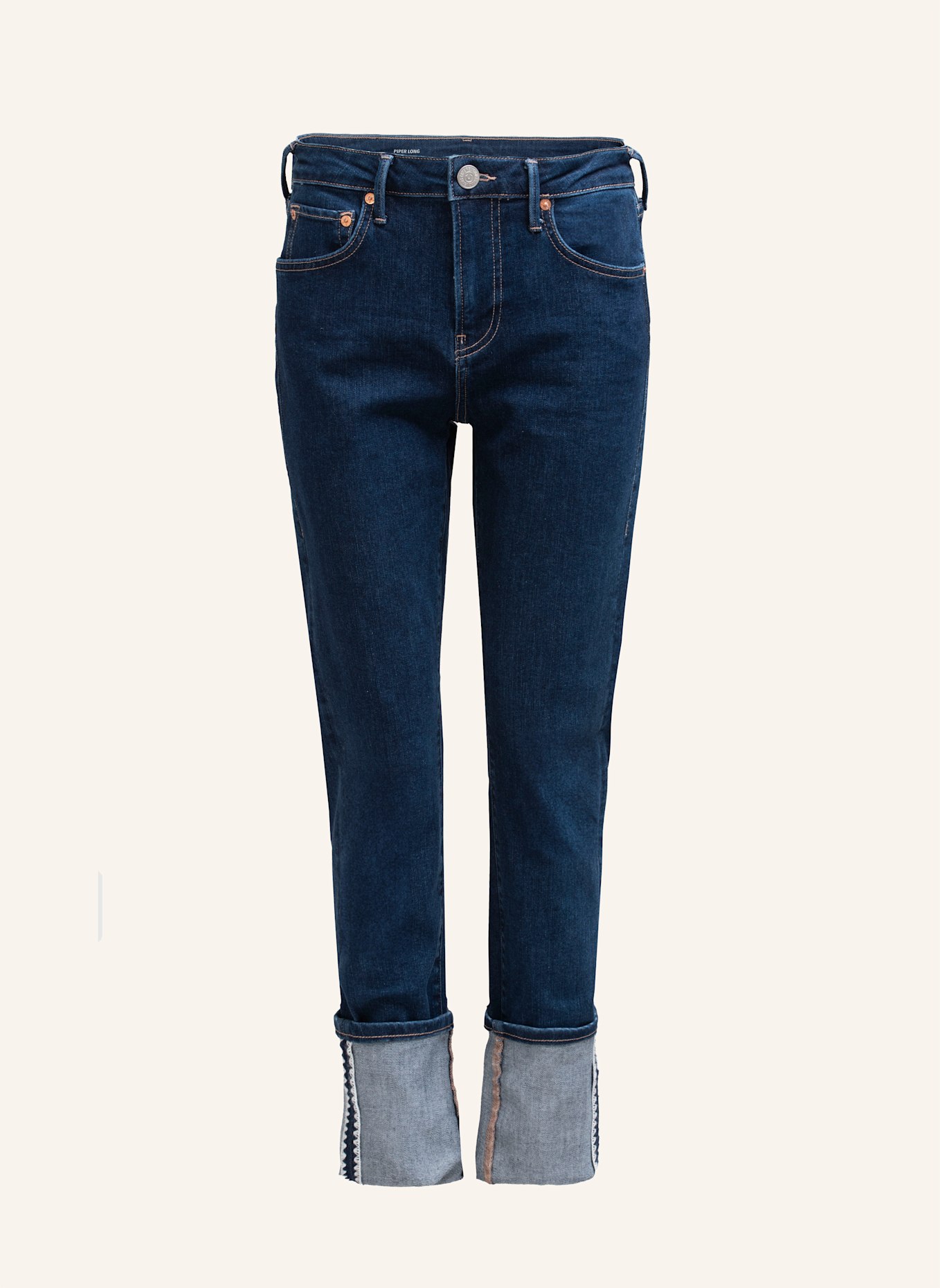 TRUE RELIGION Jeans PIPER: BLAUGRAU/ DUNKELBLAU