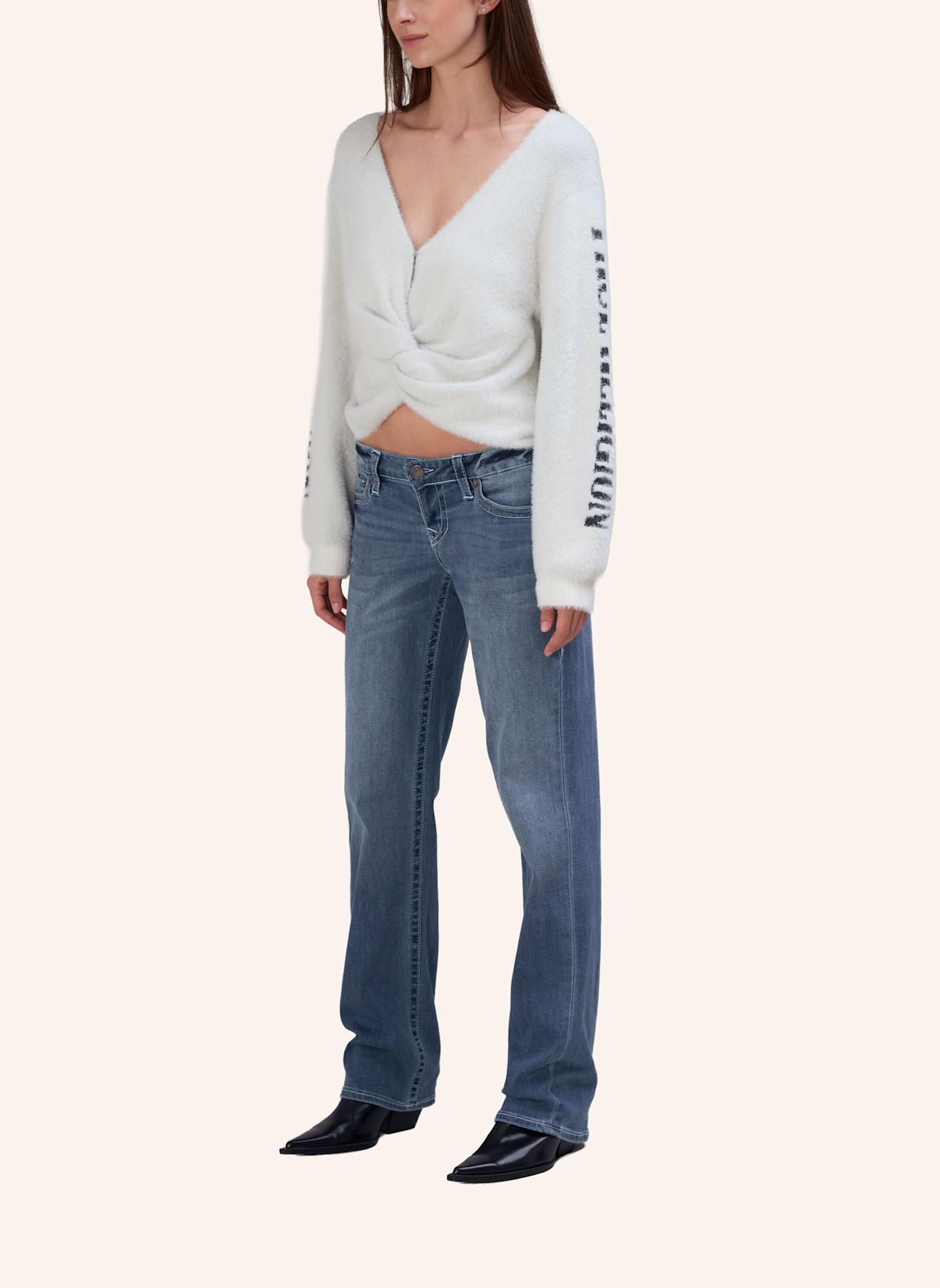 TRUE RELIGION Sweater: WEISS