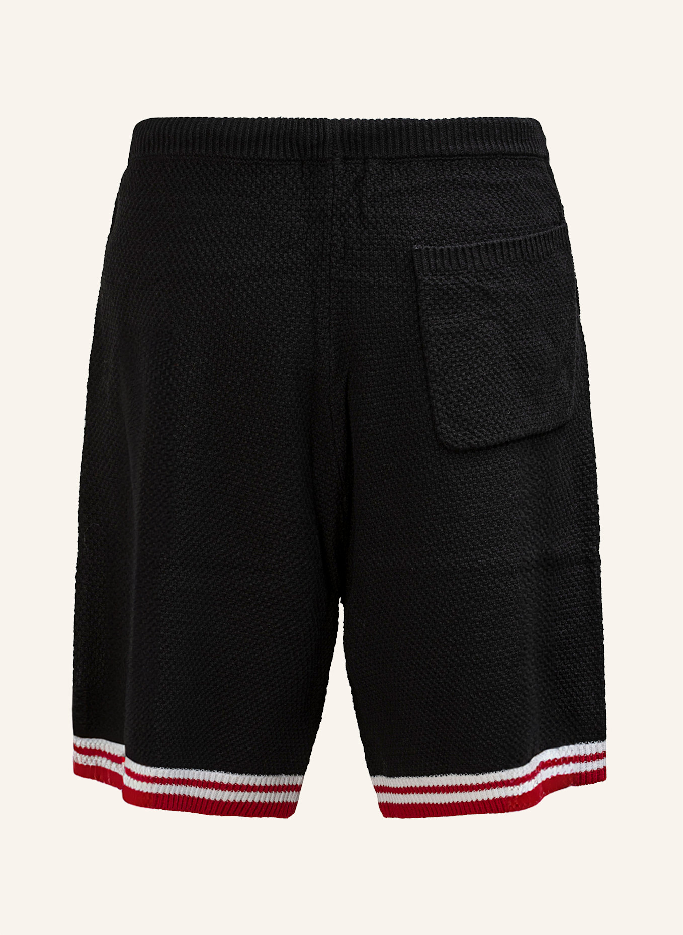 TRUE RELIGION Sweatshorts: SCHWARZ