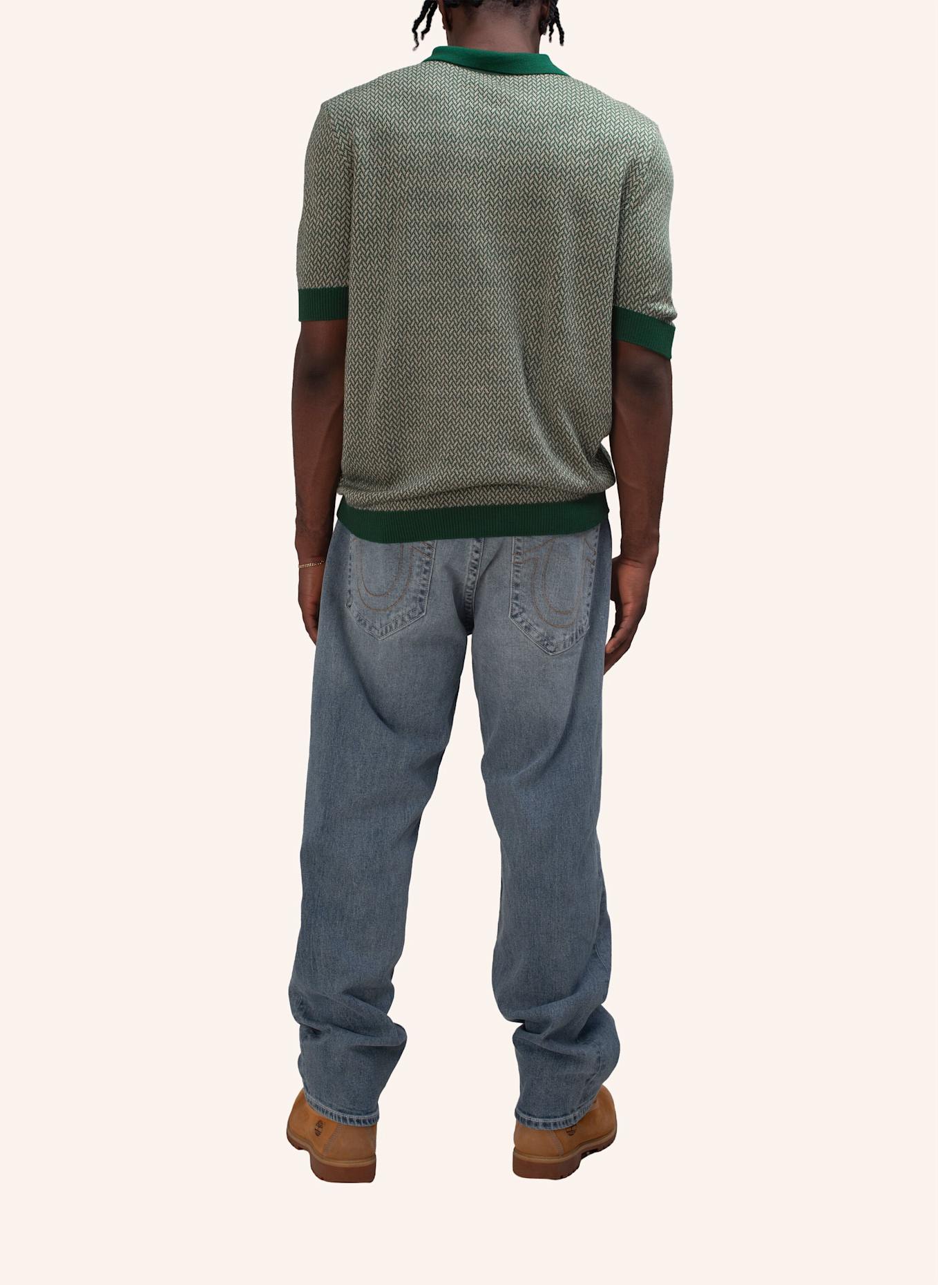 TRUE RELIGION Poloshirt KNIT: GRÜN
