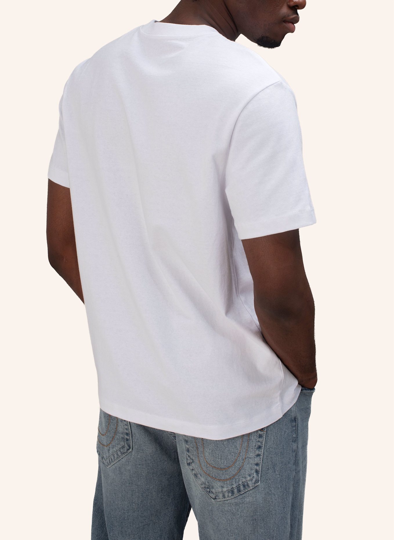 TRUE RELIGION T-Shirt: WEISS