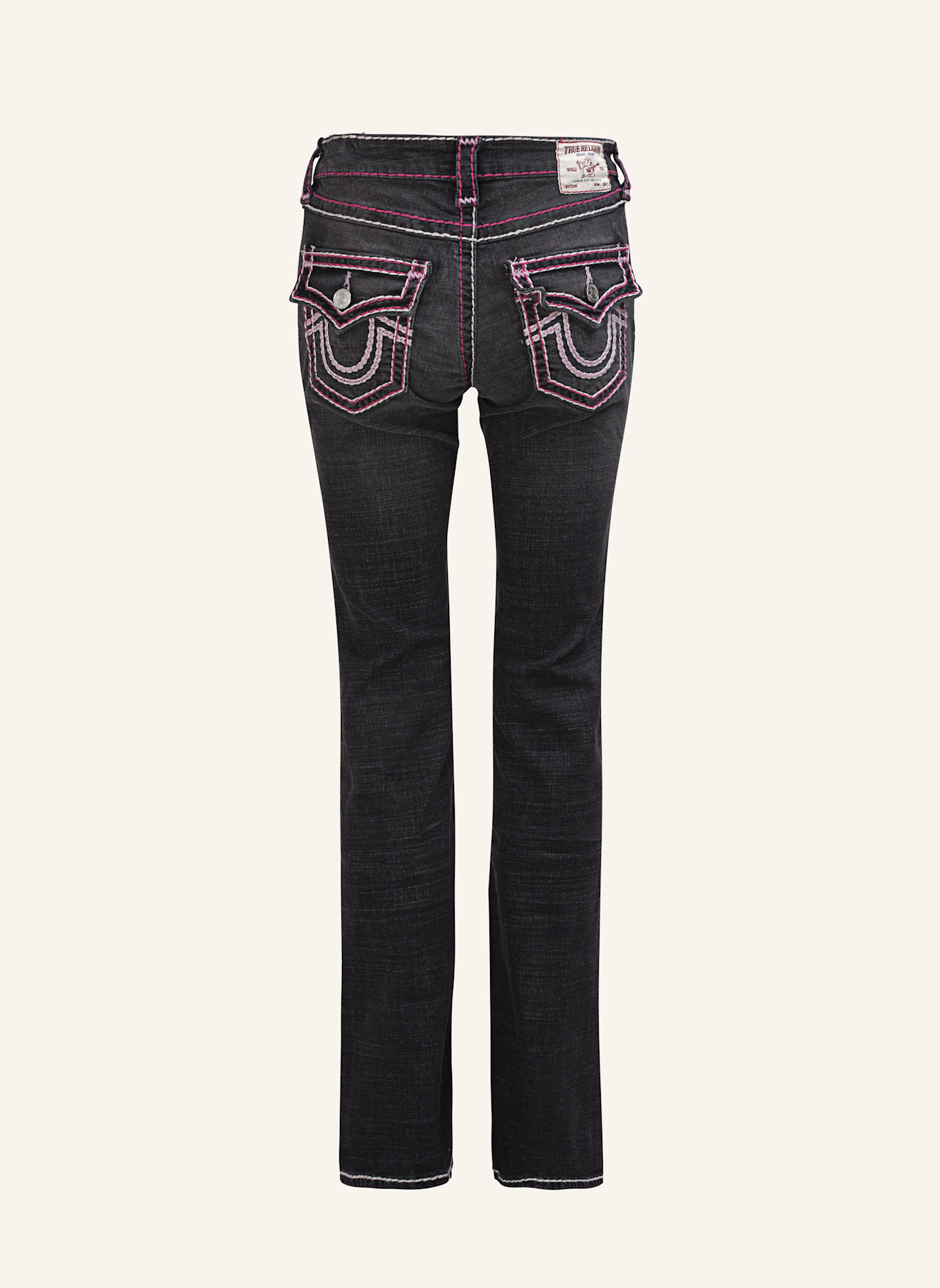 TRUE RELIGION Jeans BECCA Super T: SCHWARZ