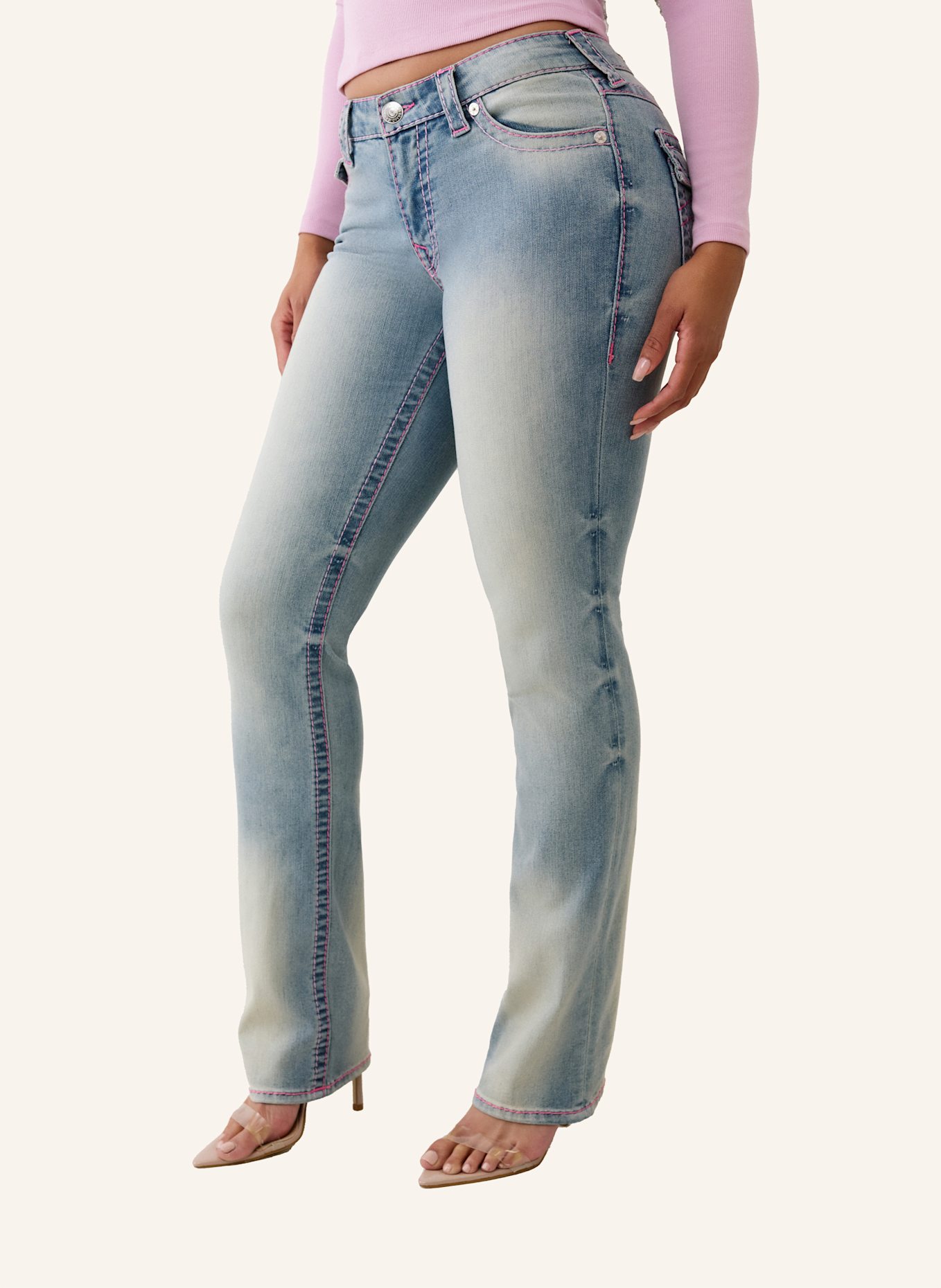 TRUE RELIGION Jeans BILLIE BIg T: BLAU