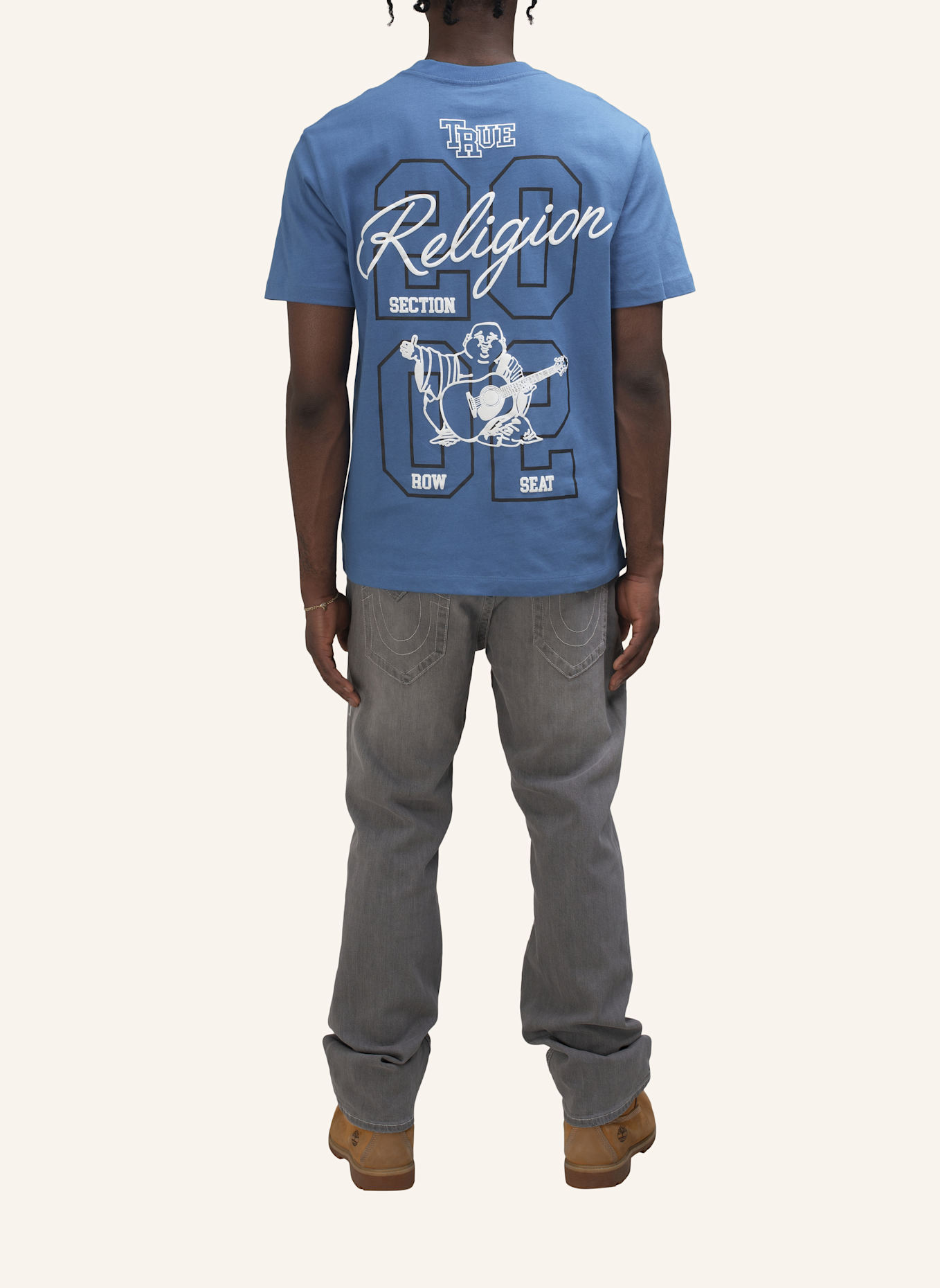 TRUE RELIGION Jeans RICKY: GRAU