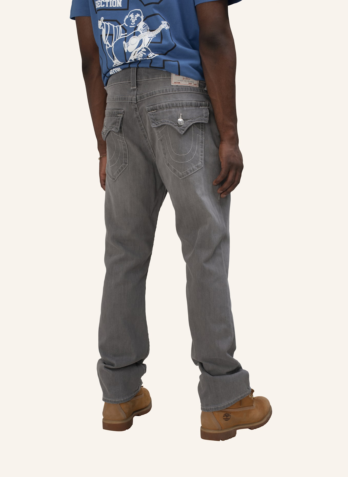 TRUE RELIGION Jeans RICKY: GRAU