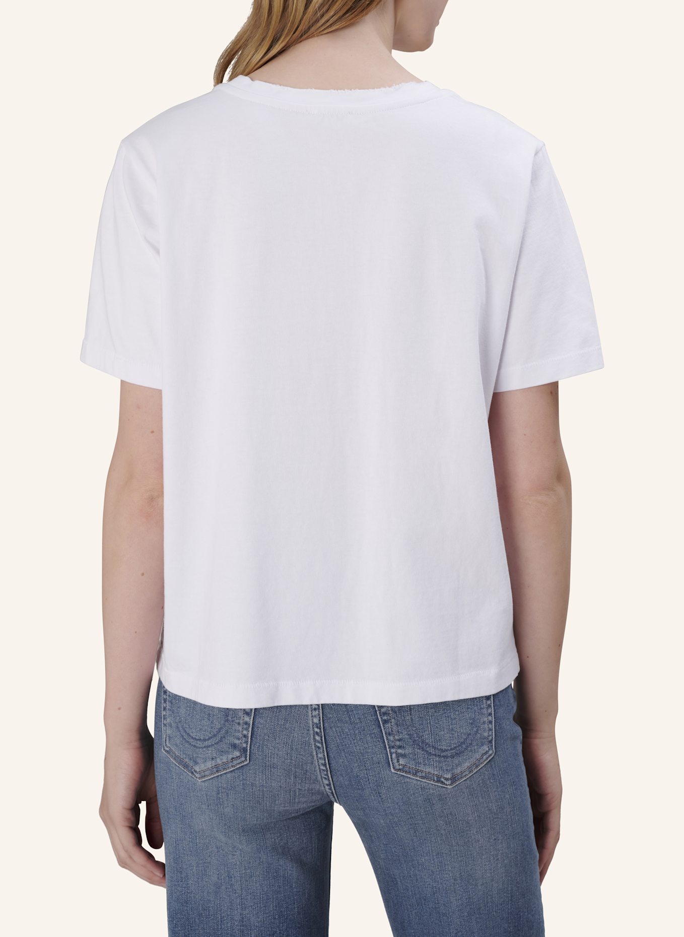 TRUE RELIGION T-Shirt RODEO: WEISS