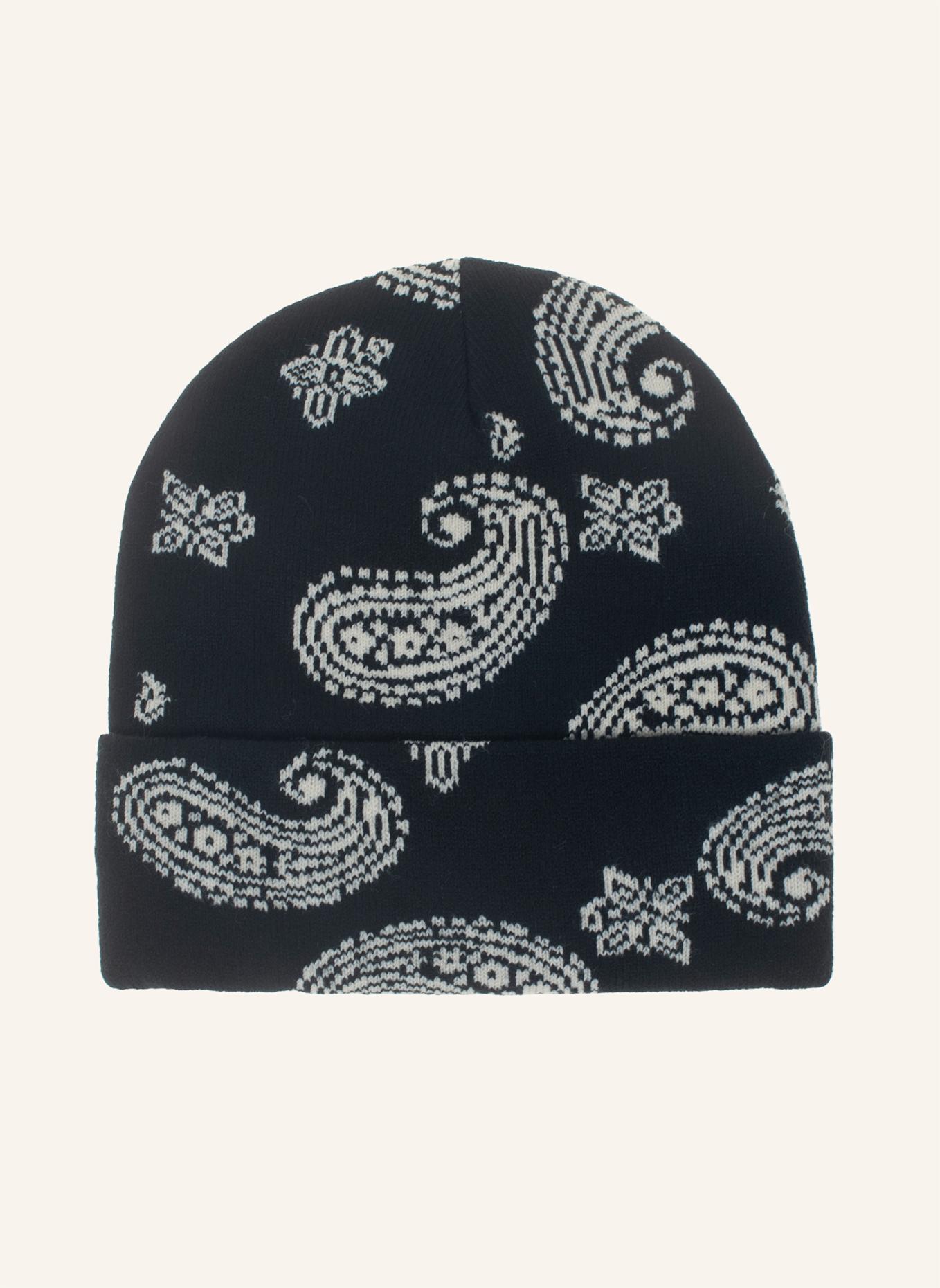 TRUE RELIGION Beanie PAISLEY: SCHWARZ