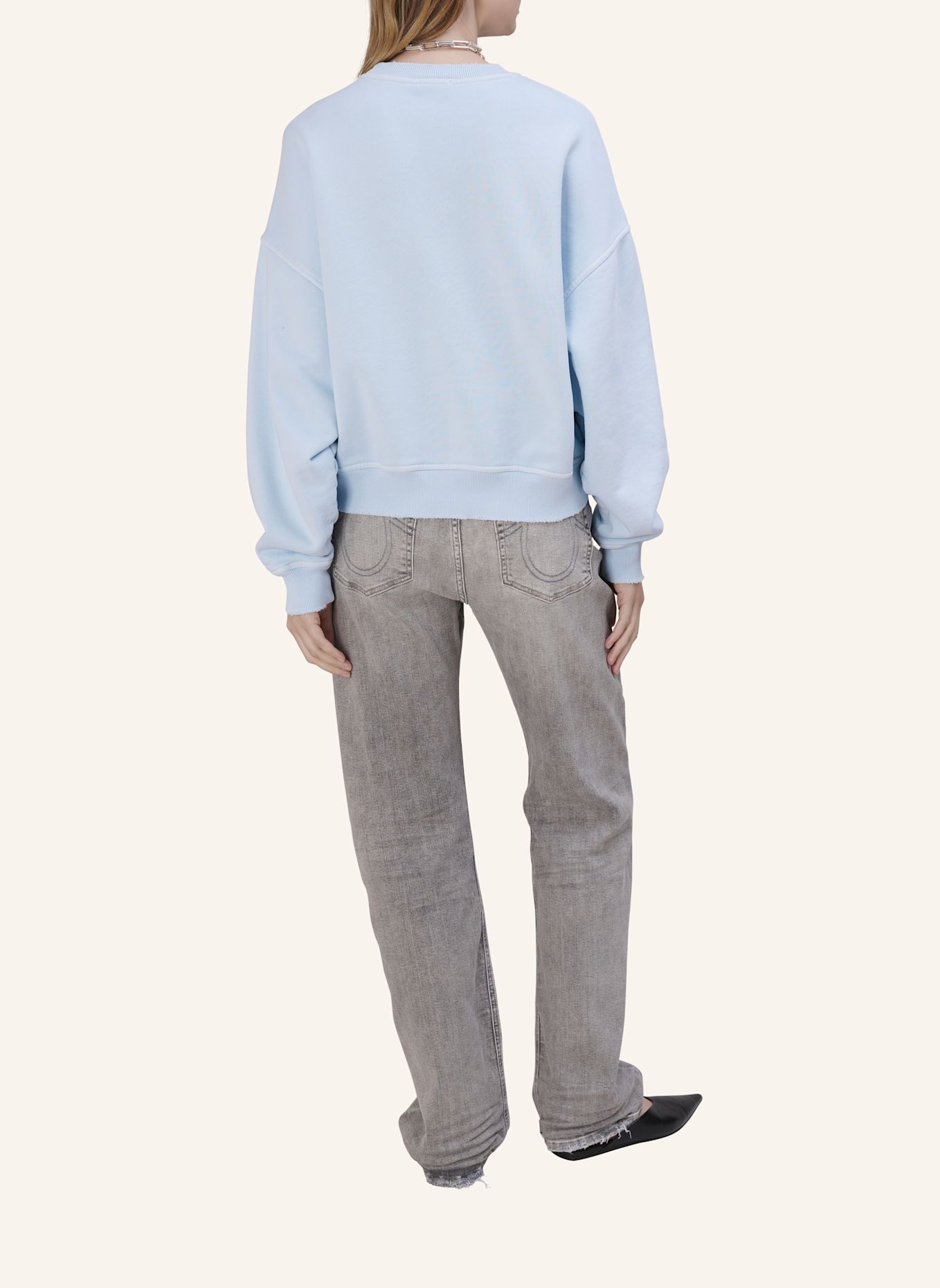 TRUE RELIGION Sweatshirt RODEO: HELLBLAU