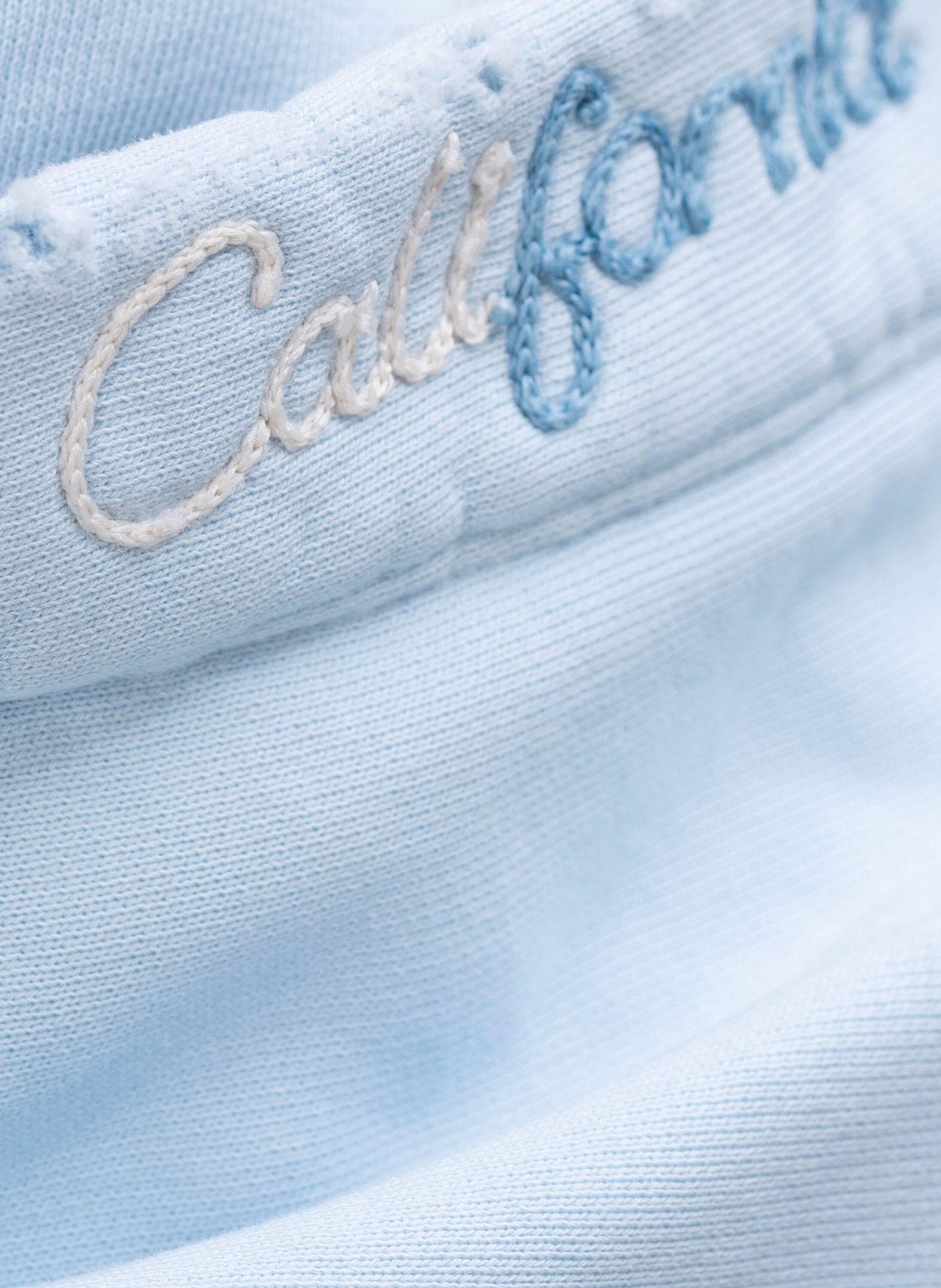 TRUE RELIGION Hoodie EMBRO: HELLBLAU