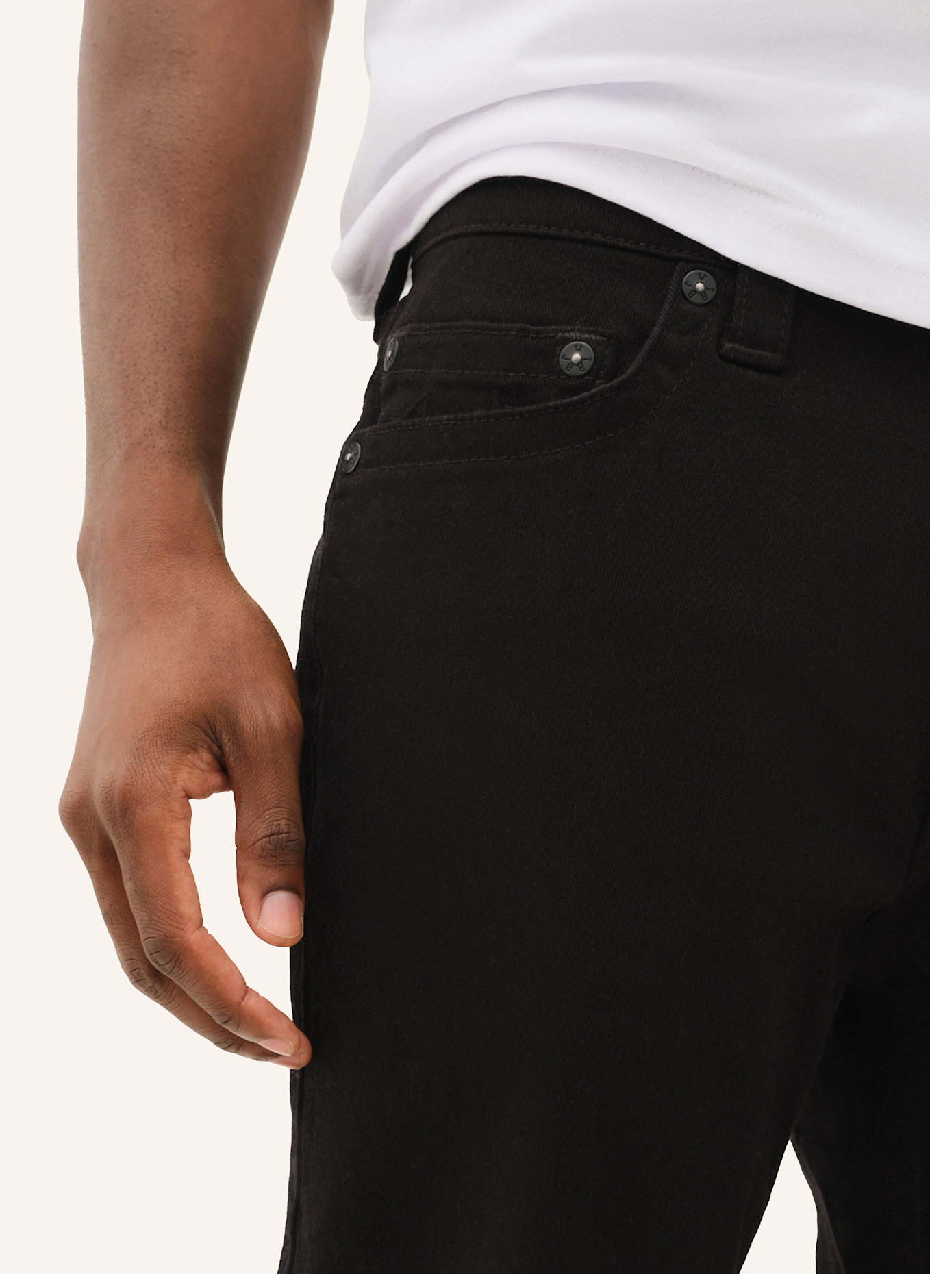 TRUE RELIGION Jeans GENO: SCHWARZ