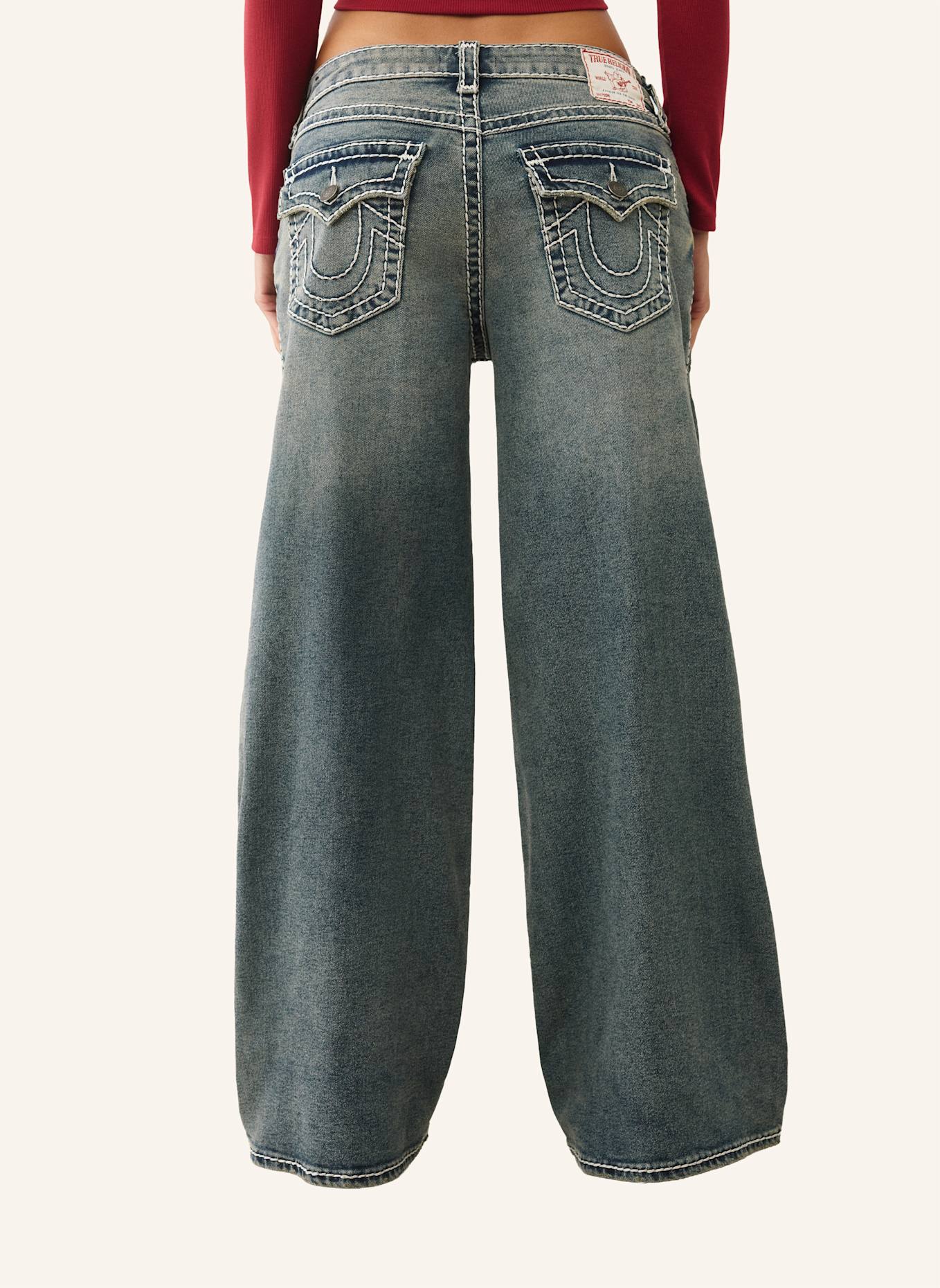 TRUE RELIGION Jeans JESSIE BAGGY SUPER T: BLAU