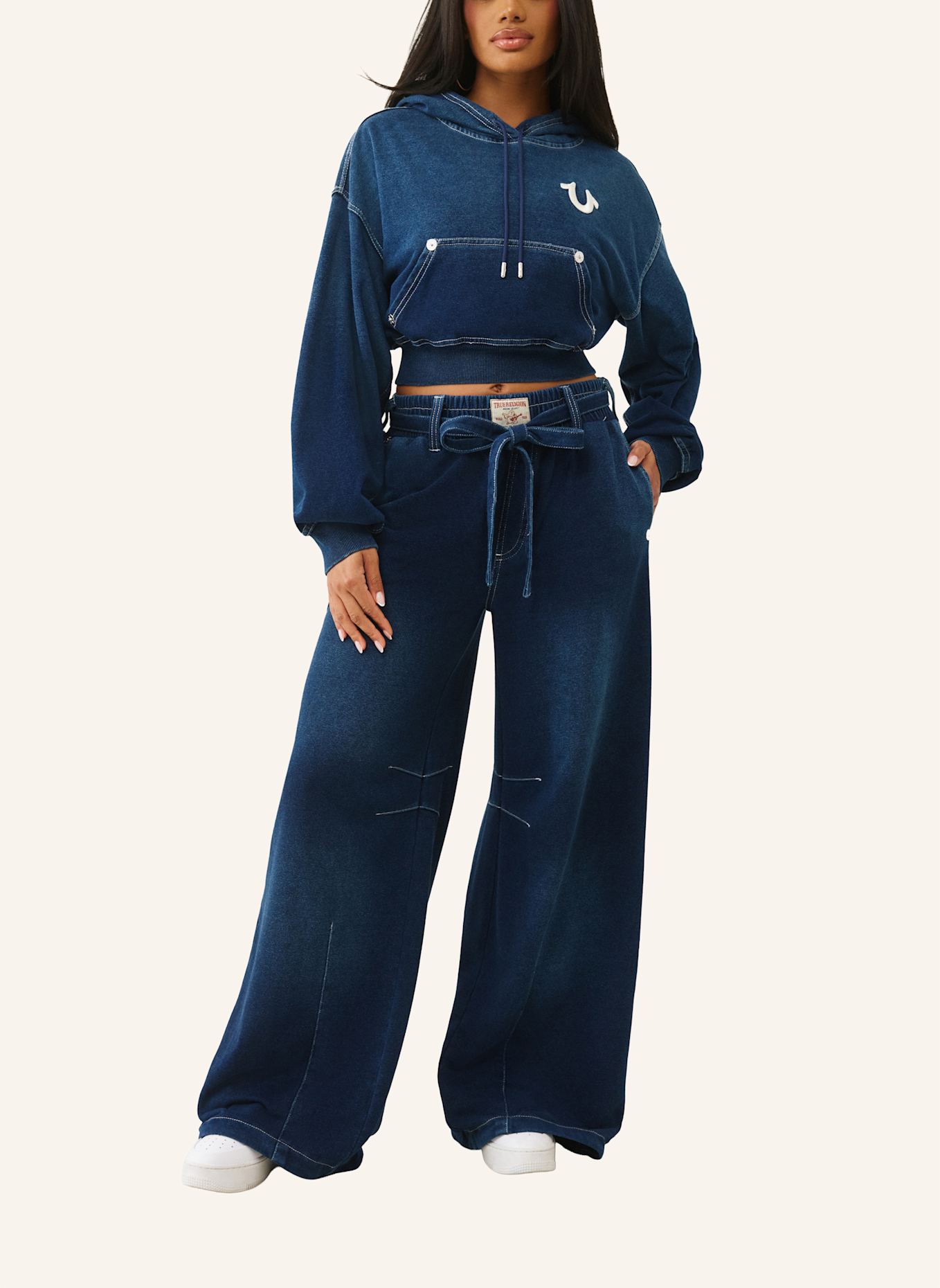 TRUE RELIGION Sweatpants BARREL: BLAU